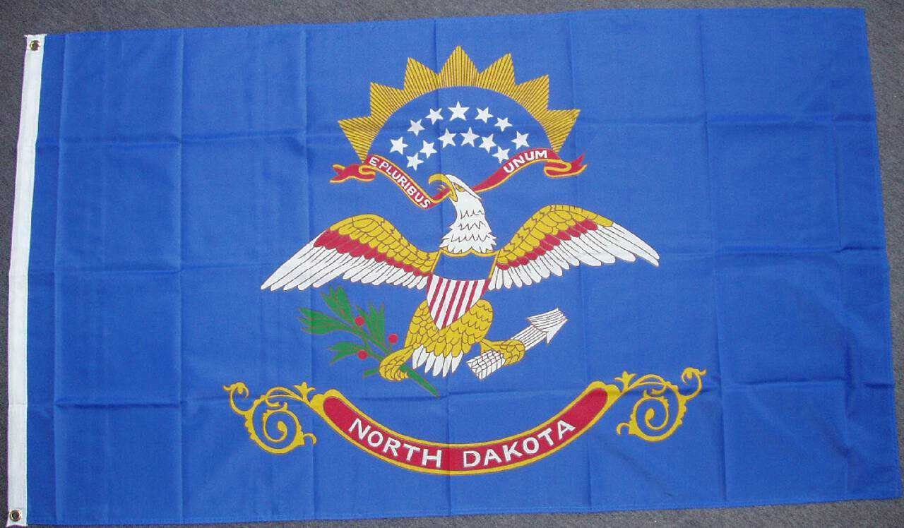 flaggenmeer Flagge North Dakota 80 g/m²