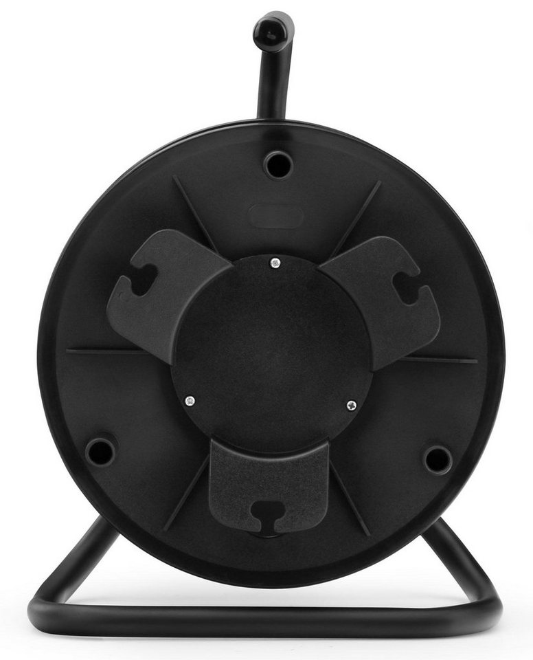 Thumbnail - Pronomic KT-100 Leertrommel für Kabel, Draht, Seil, Schlauch usw. Kabeltrommel (Rundspule aus Kunststoff), Für ca. 80 - ...