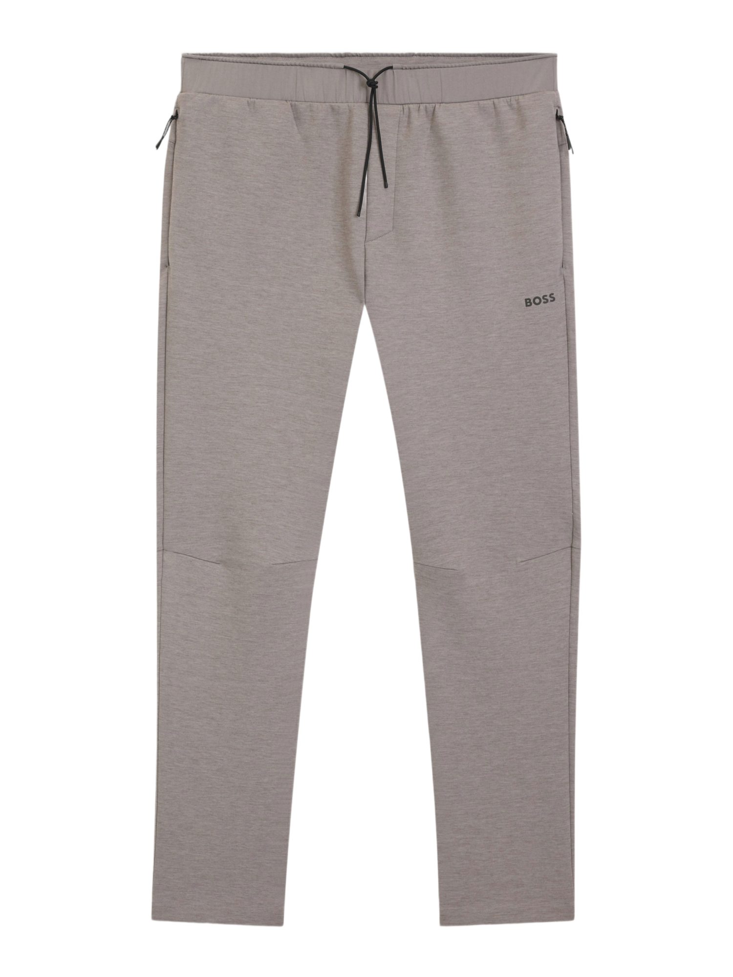 BOSS GREEN Sweathose BOSS Men Green grau, Freizeit, Polyester, Unifarben, Relaxed Fit, Mittel