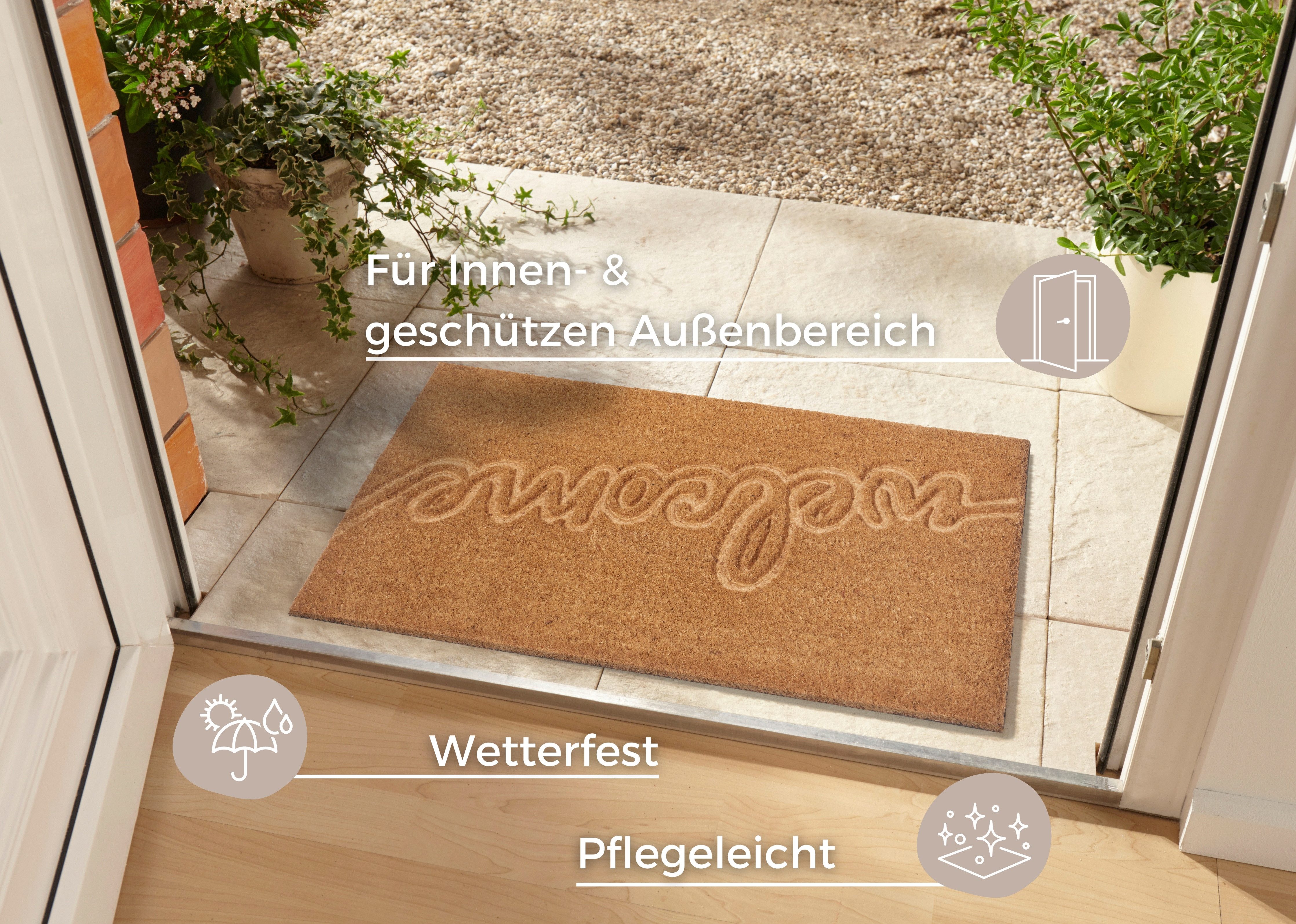 HANSE Home Fußmatte Welcome, Türmatte, rechteckig, günstig online kaufen