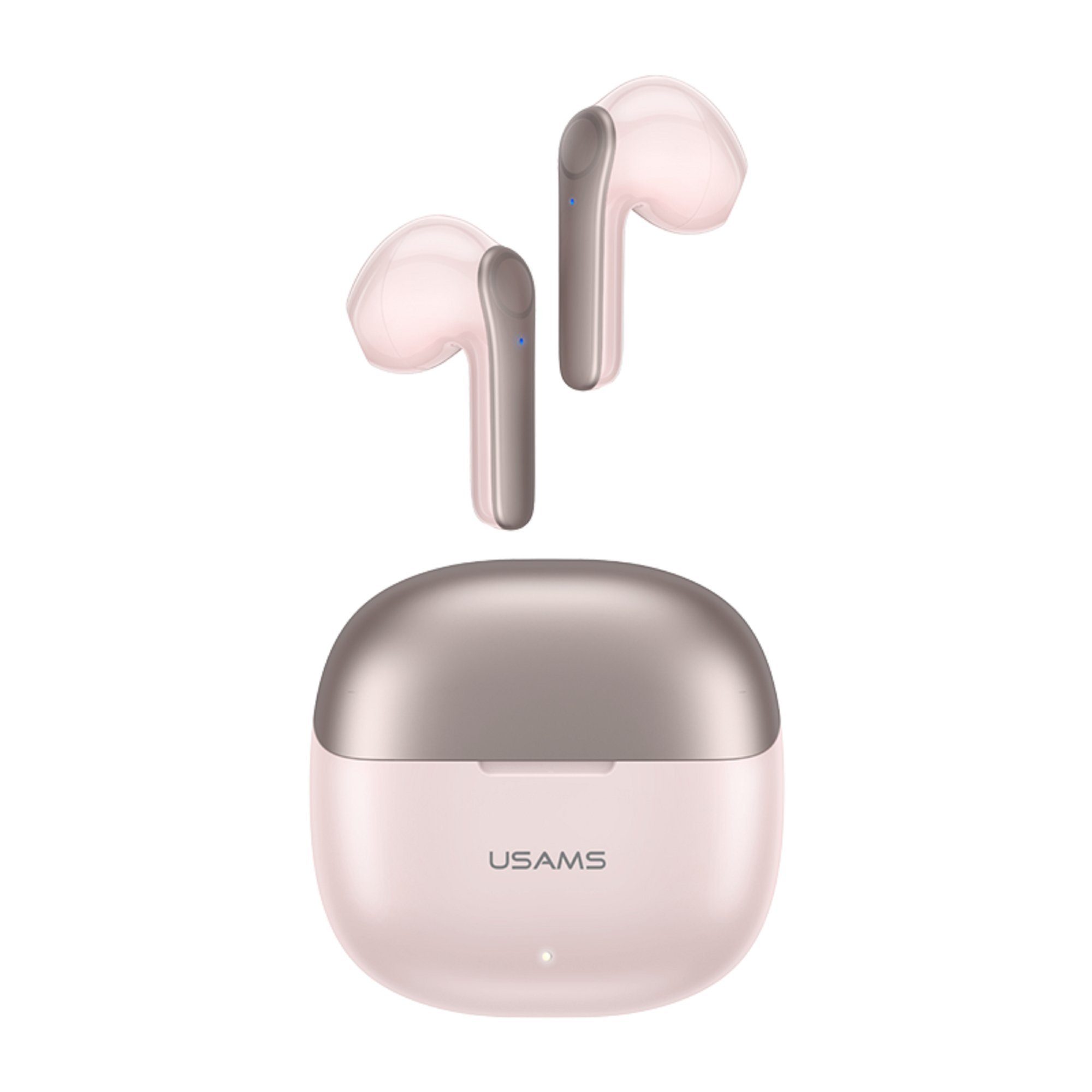 Samsung USAMS In-Ear Bluetooth, Kopfhörer iPhone (Bluetooth, Huawei Touch-Funktion, Smartphone Bluetooth-Kopfhörer TWS für 5.1 Schwarz LG) Kabellos Ohrhörer Touch Bluetooth BT Control,