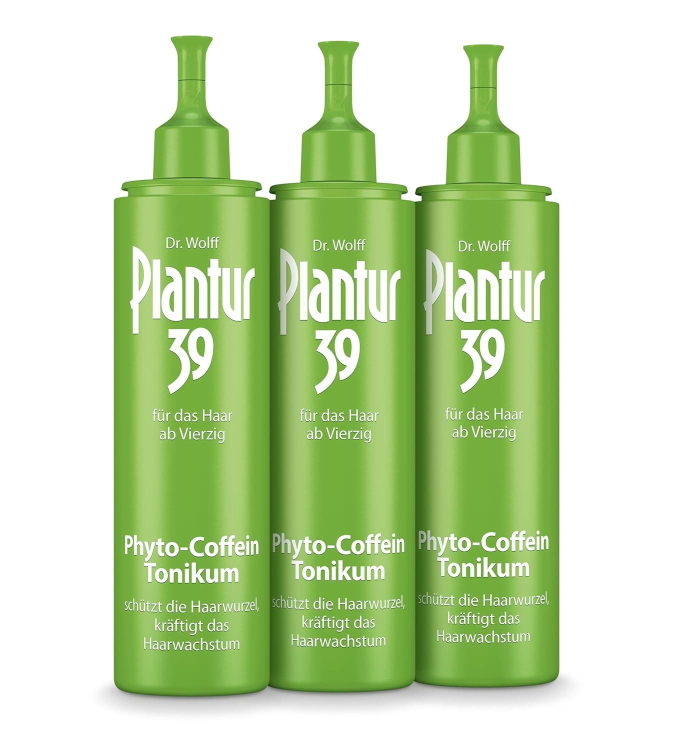 Plantur 39 Haarkur Phyto-Coffein-Tonikum für Frauen, 3-tlg.
