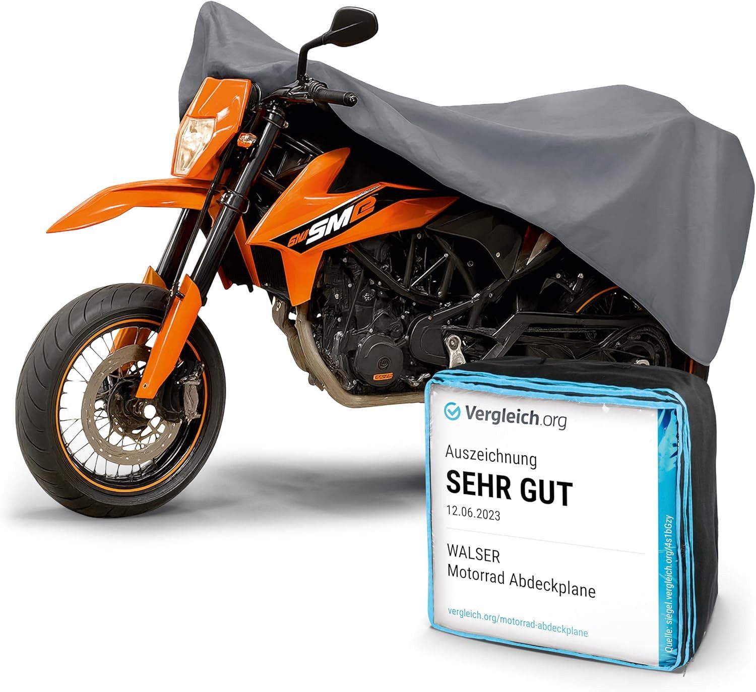 WALSER Autosonnenschutz Motorradgarage Grösse S, (1-St., 1 Stück)