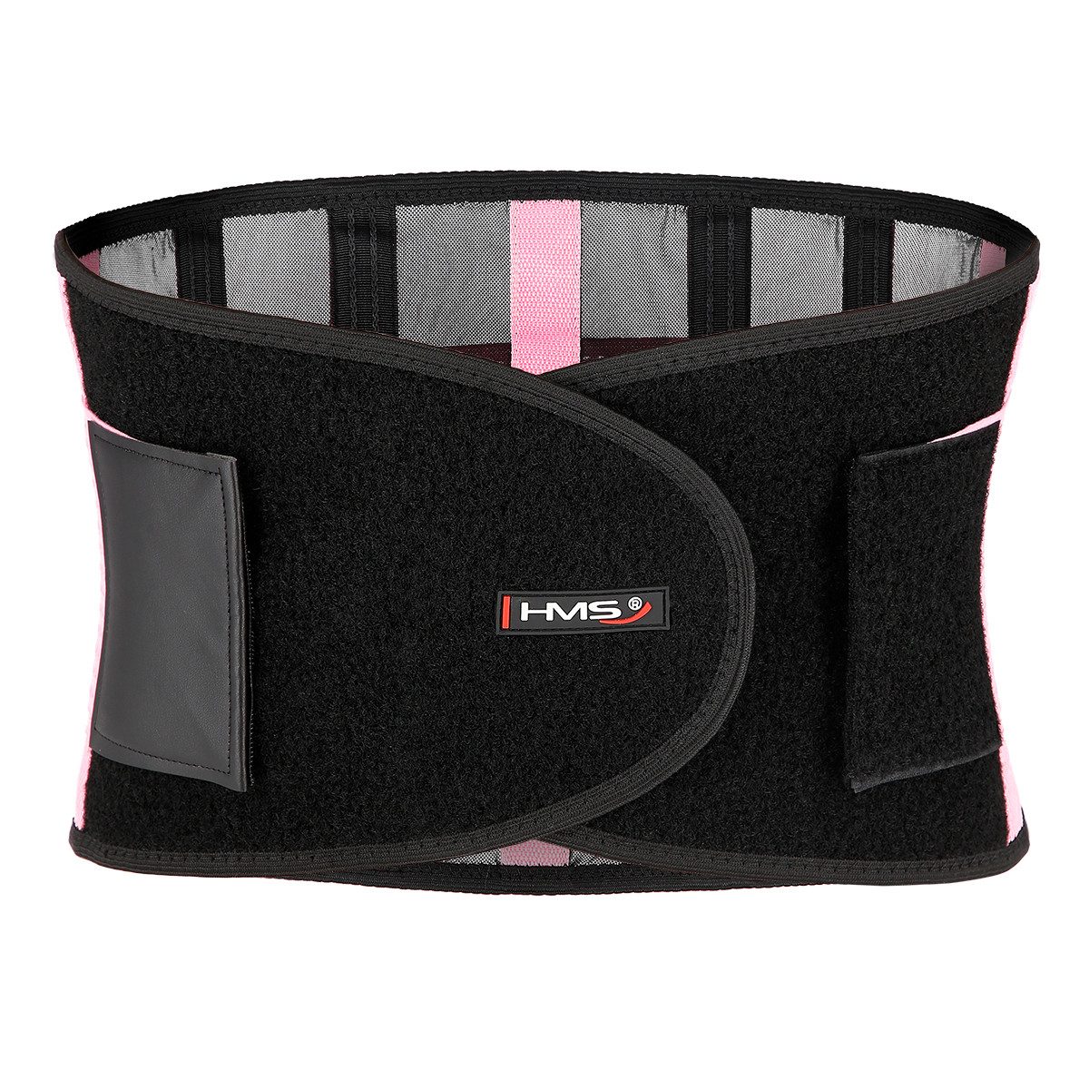 HMS Bauch- und Rückenstützgürtel Lendenstütze Haltungskorrektur Rückenband Fitnessgürtel, Unterstützt eine gesunde Körperhaltung, One Size