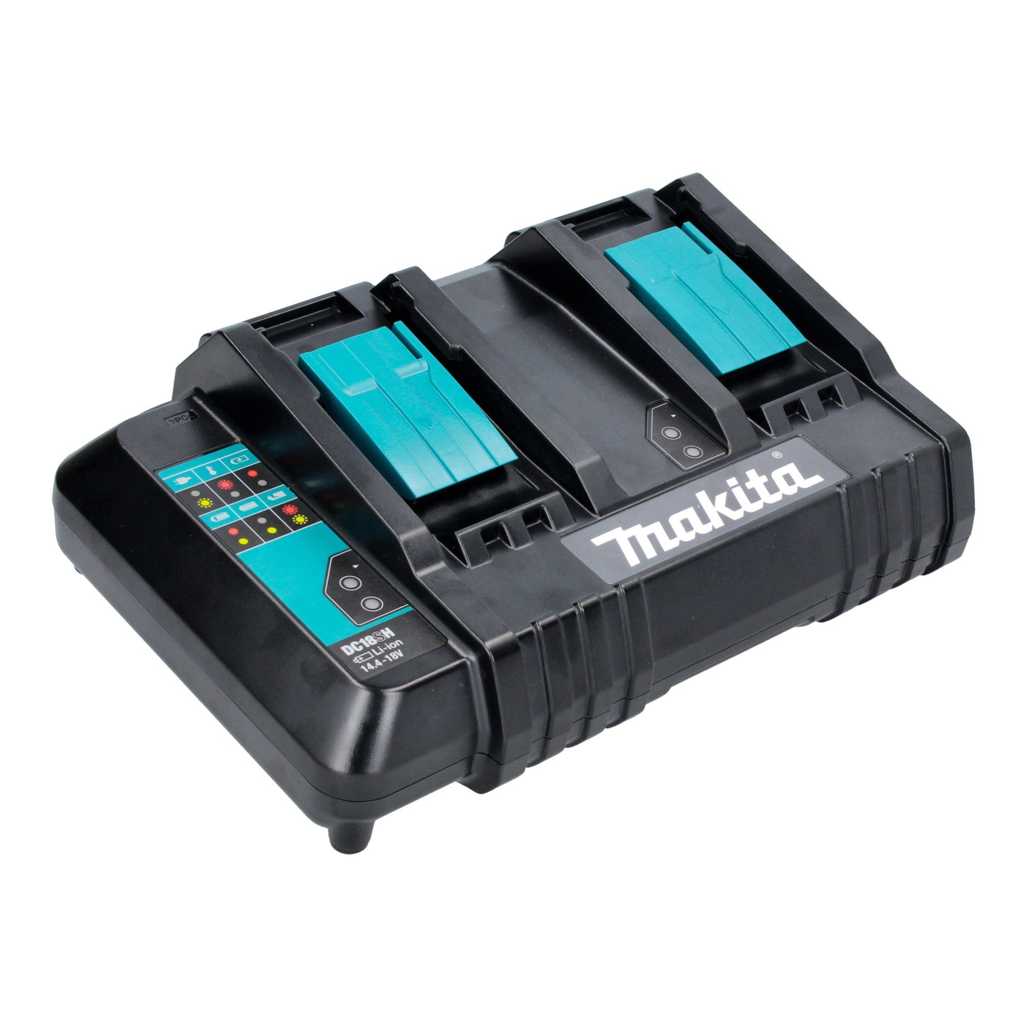 Makita DC 18 SH Doppel Ladegerät 14,4 V Schnelllade-Gerät