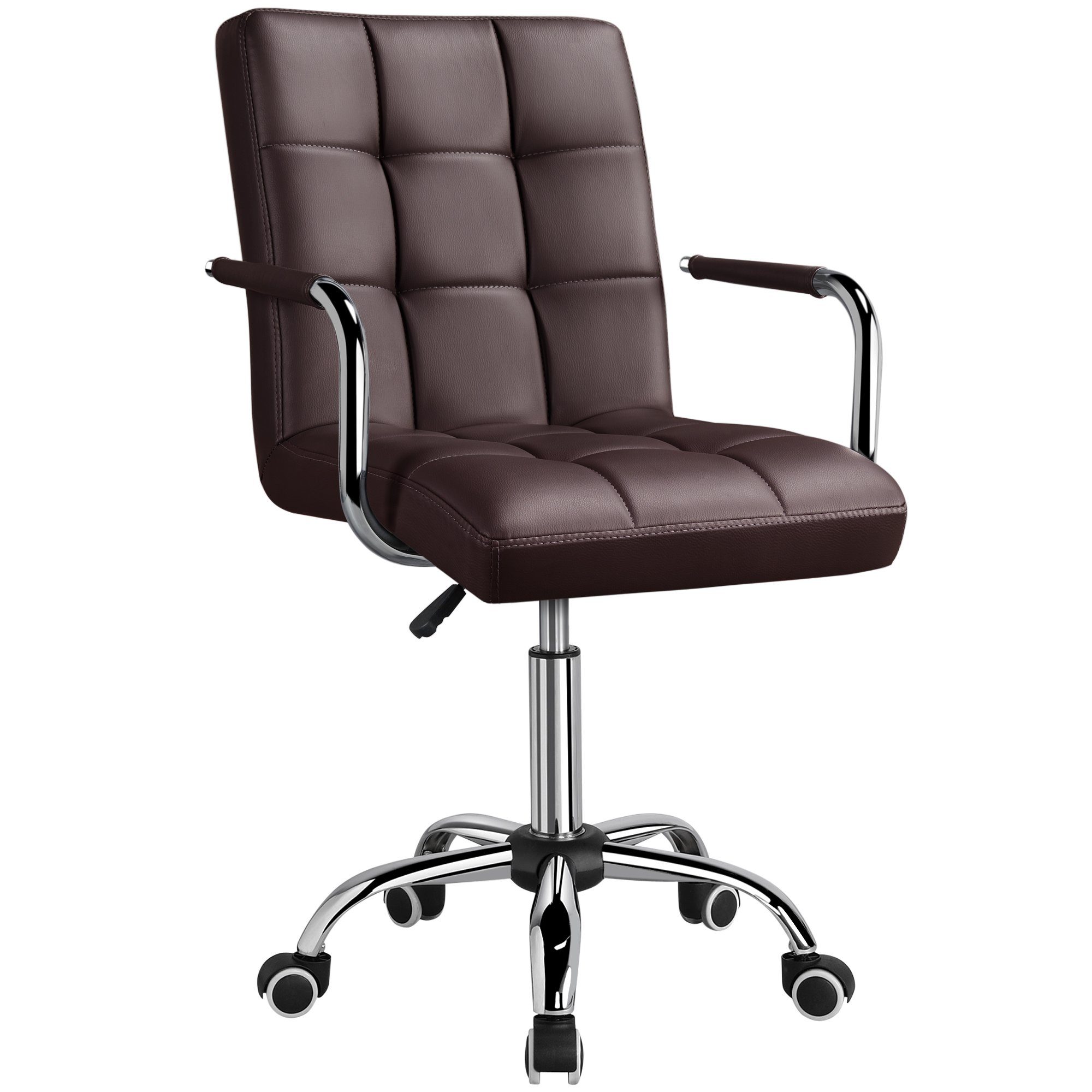 Yaheetech Drehstuhl höhenverstellbar Chefsessel, ergonomischer Bürostuhl günstig online kaufen