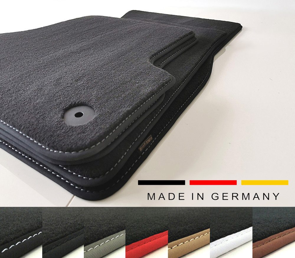 Profi Mats Passform-Fußmatten Velours Fussmatten für Mercedes-Benz A Klasse W169 2004-2012 Premium, Fußmatten Mercedes-Benz A Klasse W169 2004-2012