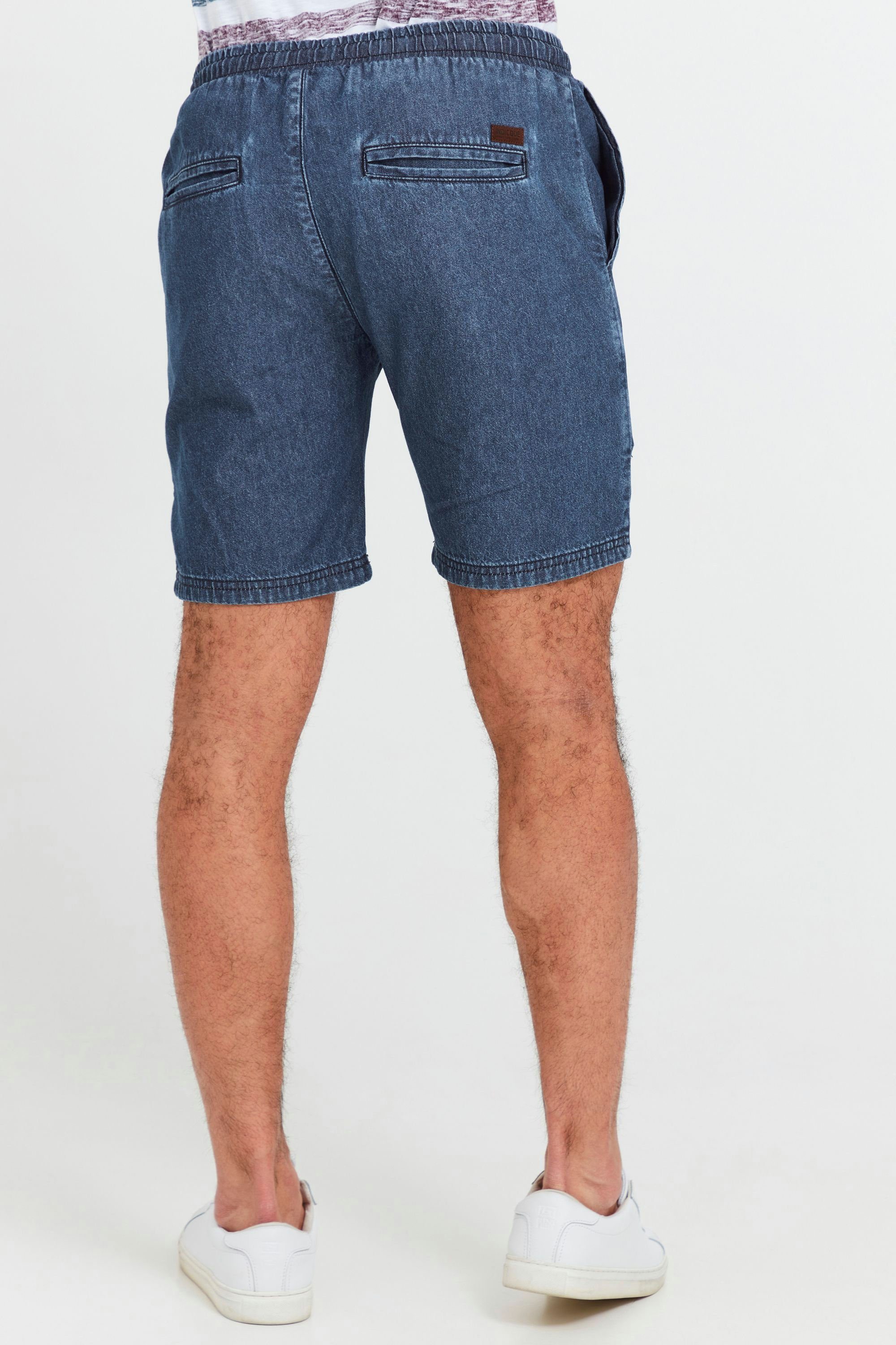 Kontrastkordeln (863) kurze Indicode Hose Indigo mit Shorts Dark IDAberavon