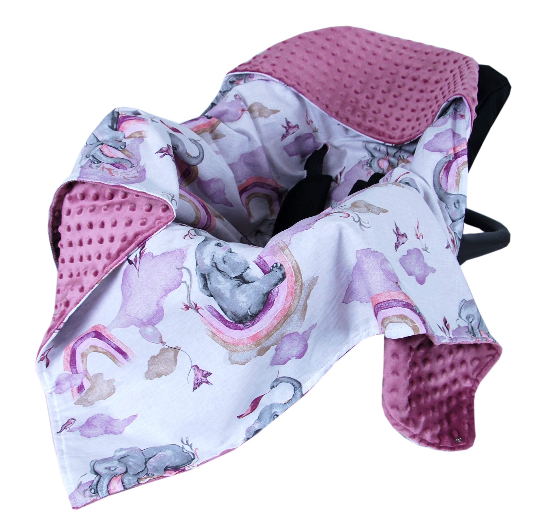 Einschlagdecke BabyLux Baby EINSCHLAGDECKE Babyschale 90x90 günstig online kaufen
