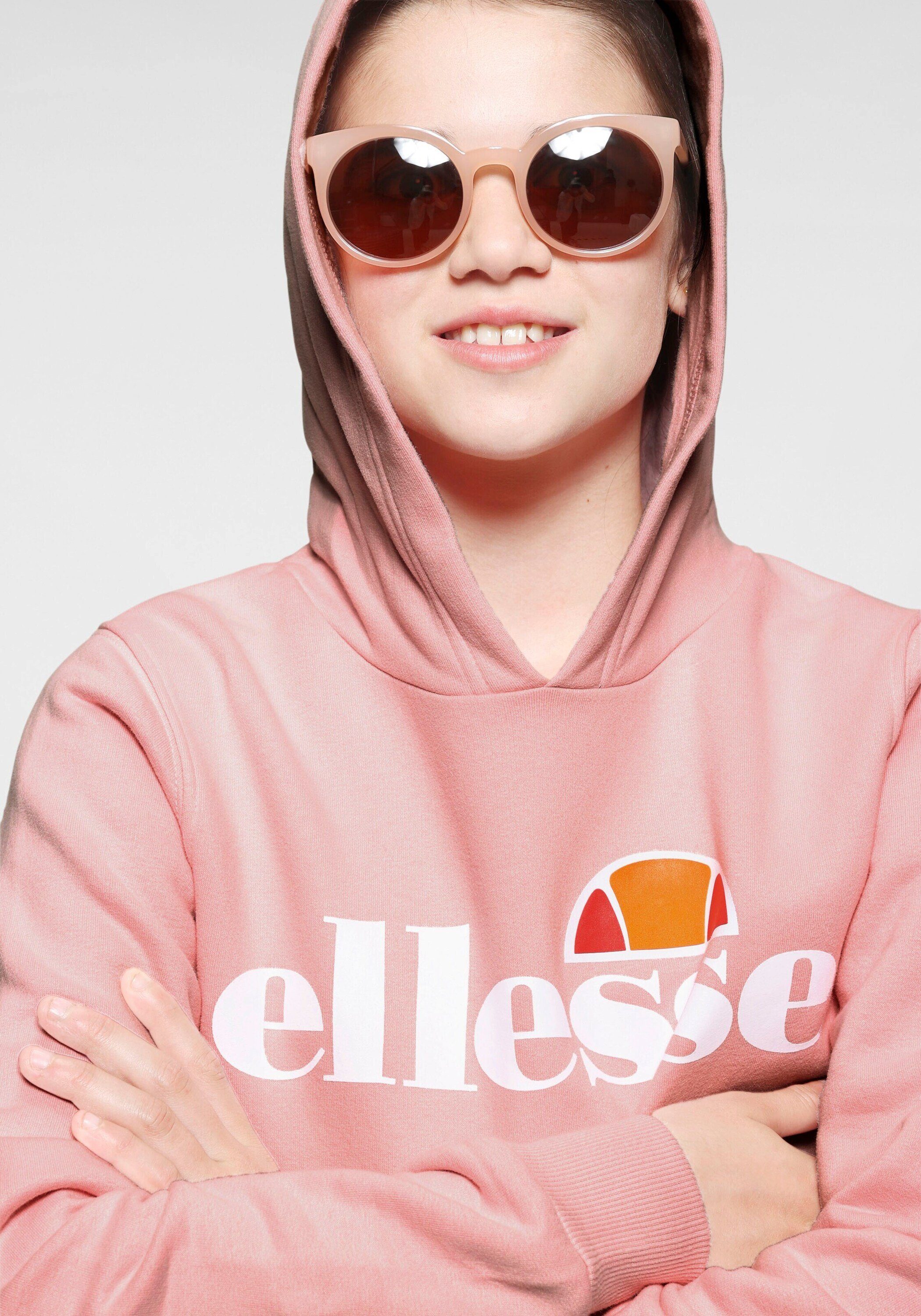 (1-tlg) Ellesse Details Isobel Sweatshirt pink light Plain/ohne