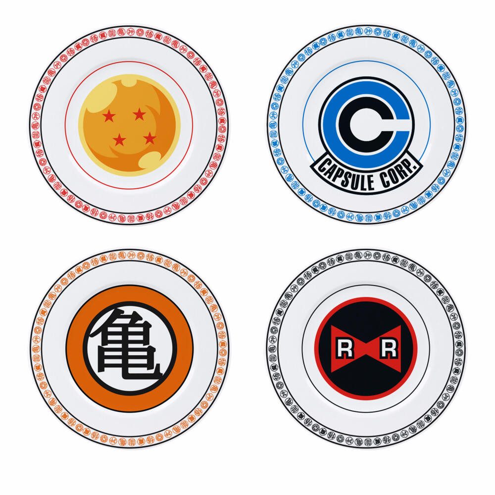 ABYstyle Teller Set Dragonball Z 4-tlg., (4 St)