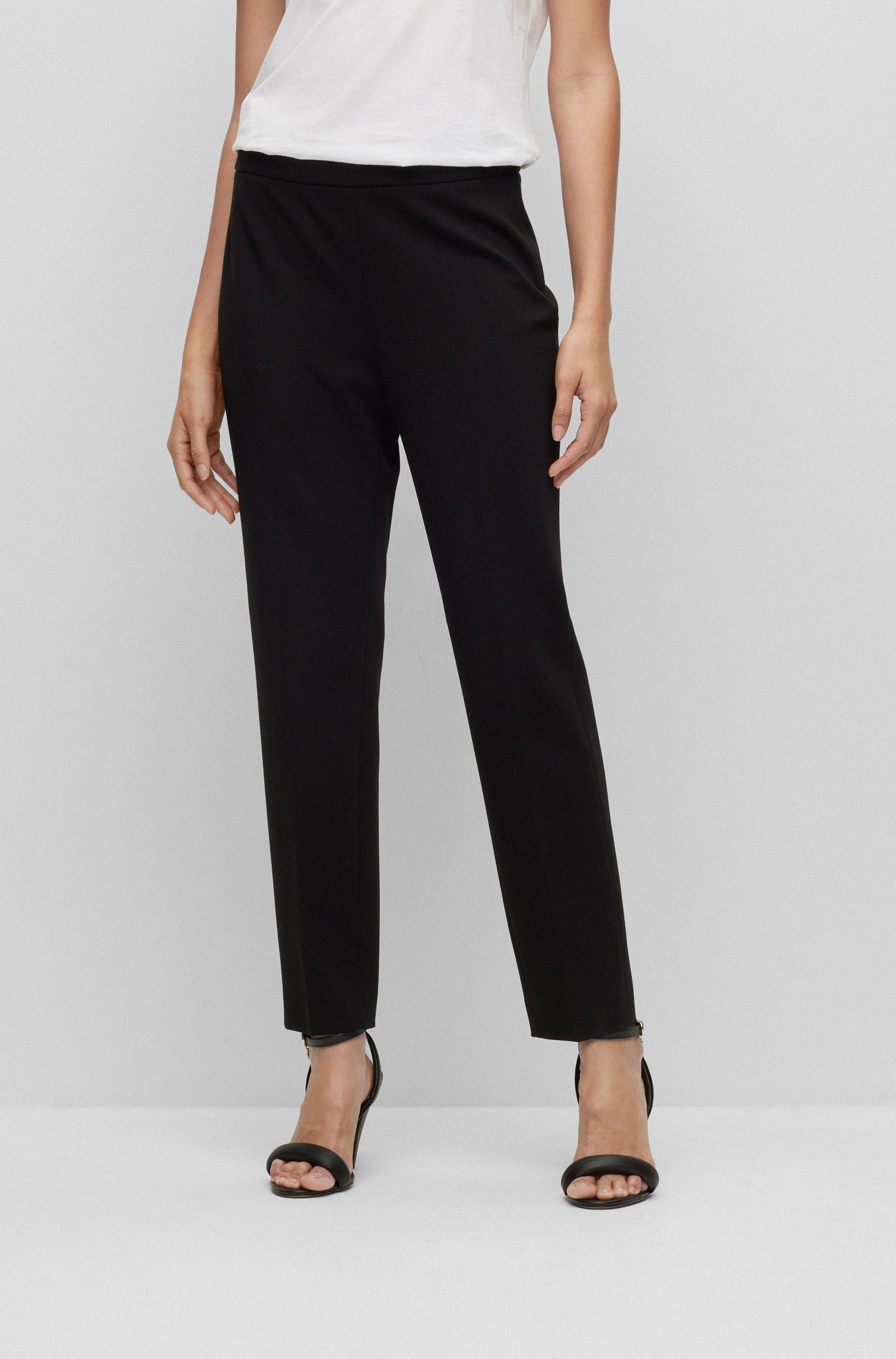 BOSS Stoffhose Tilunara (1-tlg) günstig online kaufen