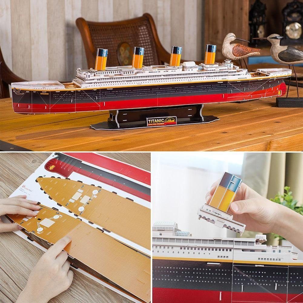 Revell® 3D-Puzzle RMS Titanic, 113 Puzzleteile