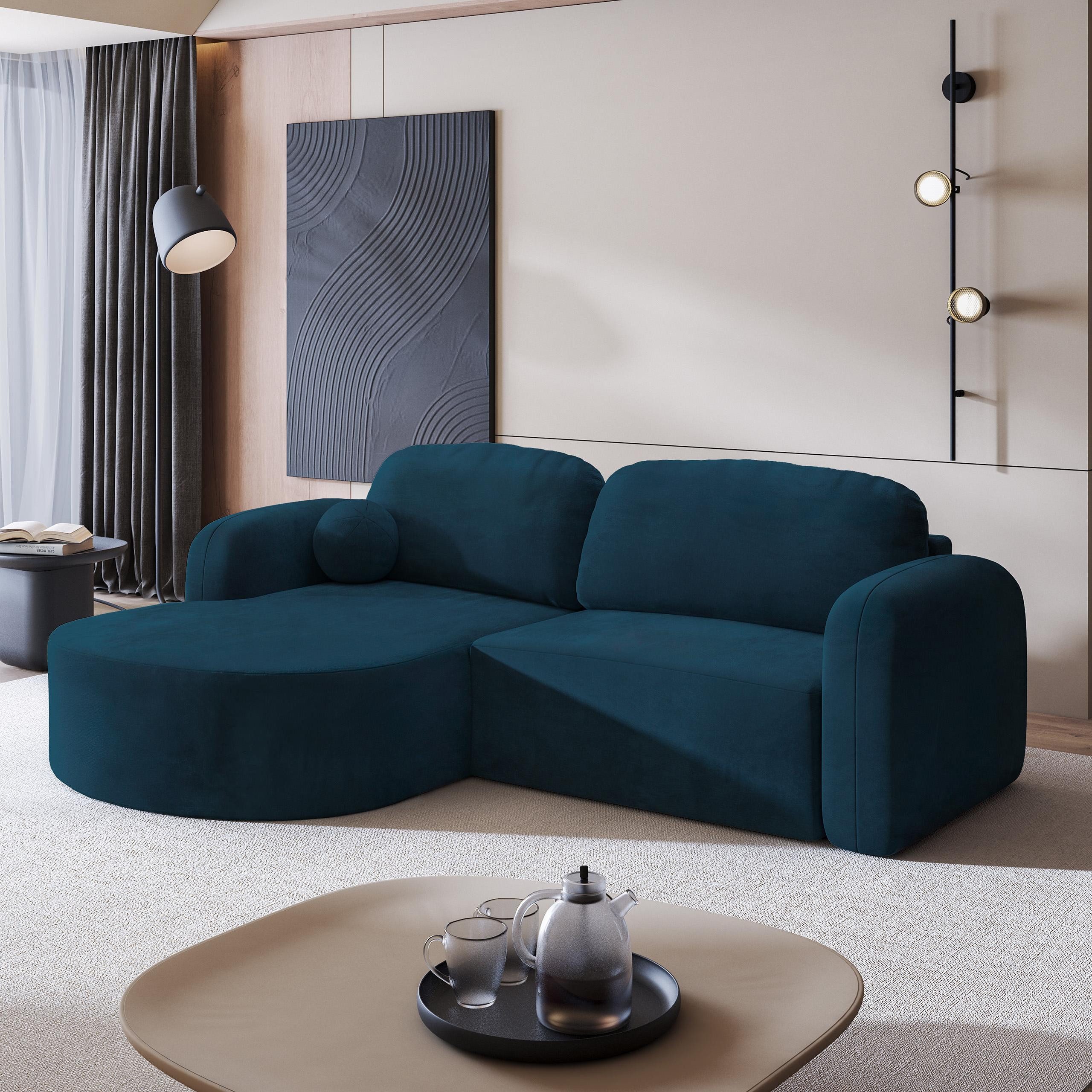 Masseno Ecksofa AMILIA mit Schlaffunktion L-Form, günstig online kaufen