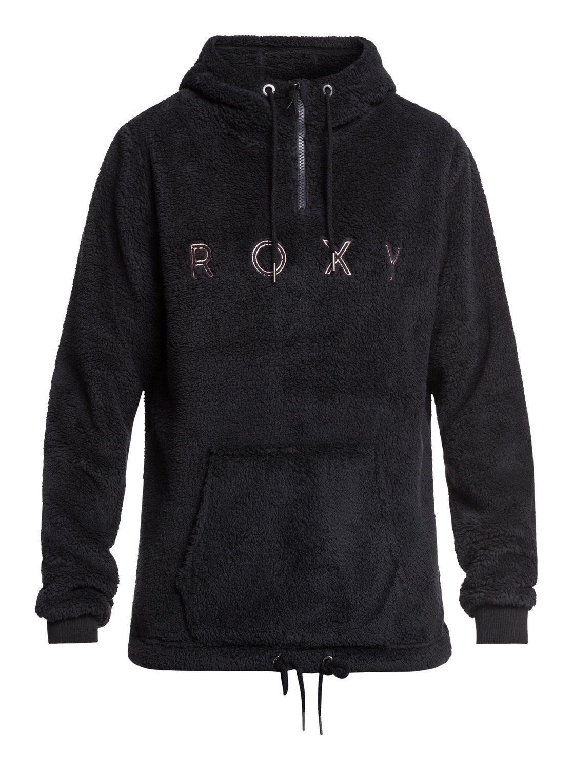 Roxy Kapuzensweatjacke »Pluma Sherpa«, __Stoff:__ ROXY FLEECE JACKE HOODIE Pullover Gr M kuschelig warm von Roxy
