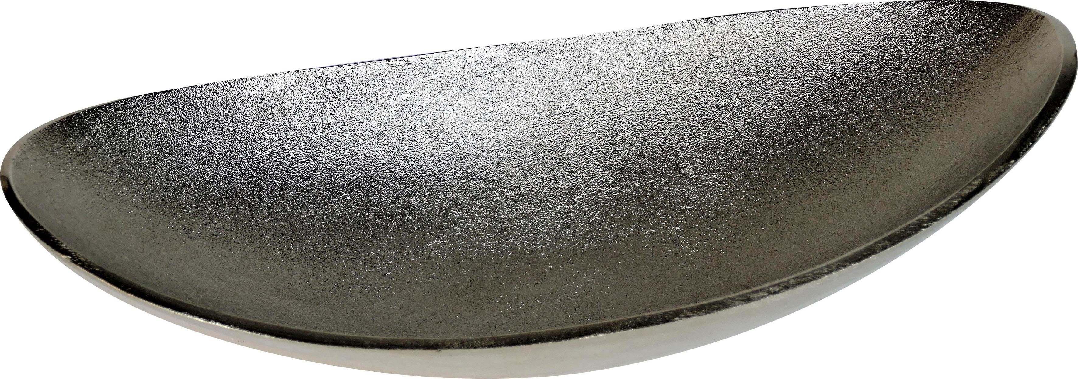 Home affaire Dekoschale Julia, aus Aluminium, oval günstig online kaufen