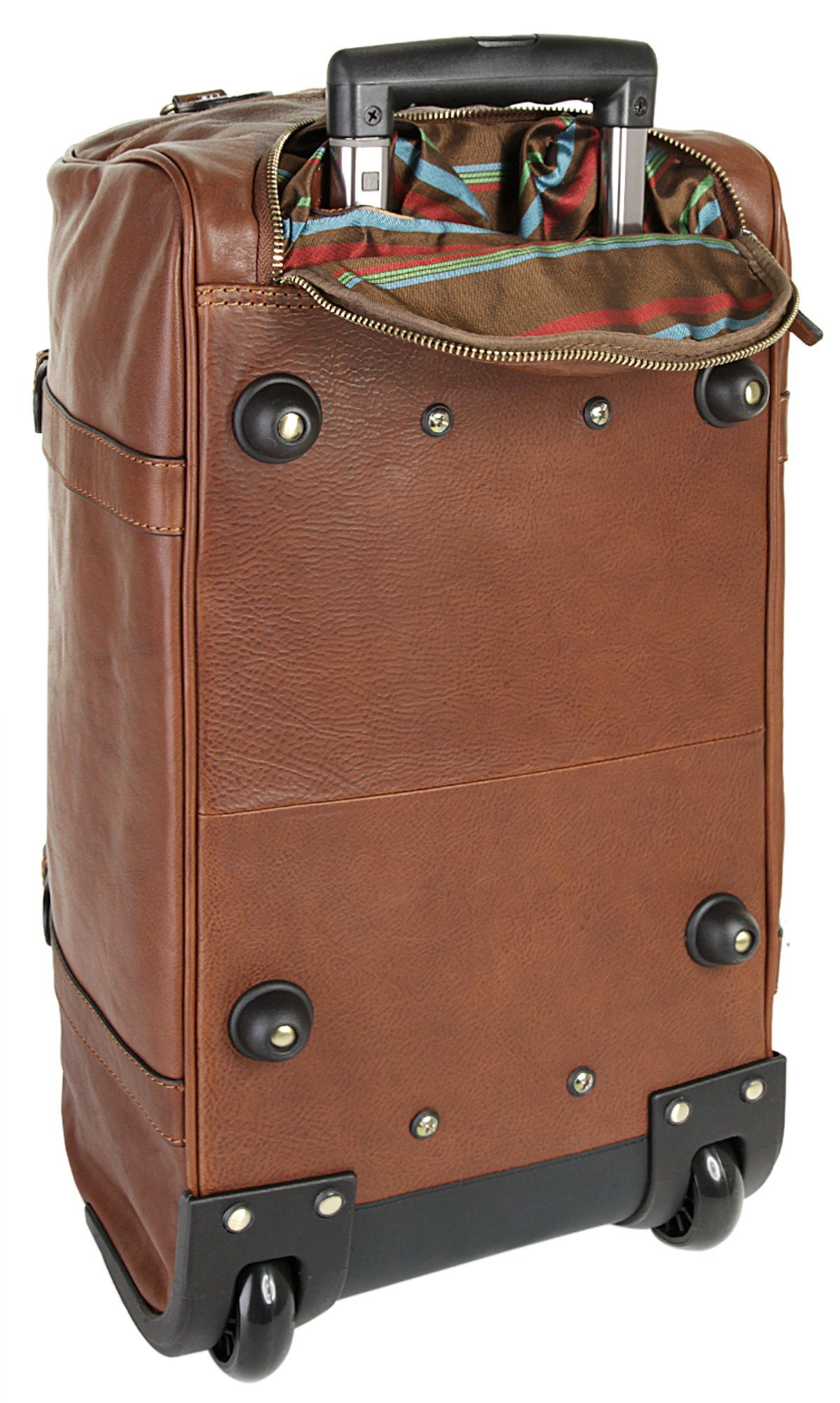 Damen Reisetaschen Piké Reisetasche (1-tlg), echt Leder, Made in Italy
