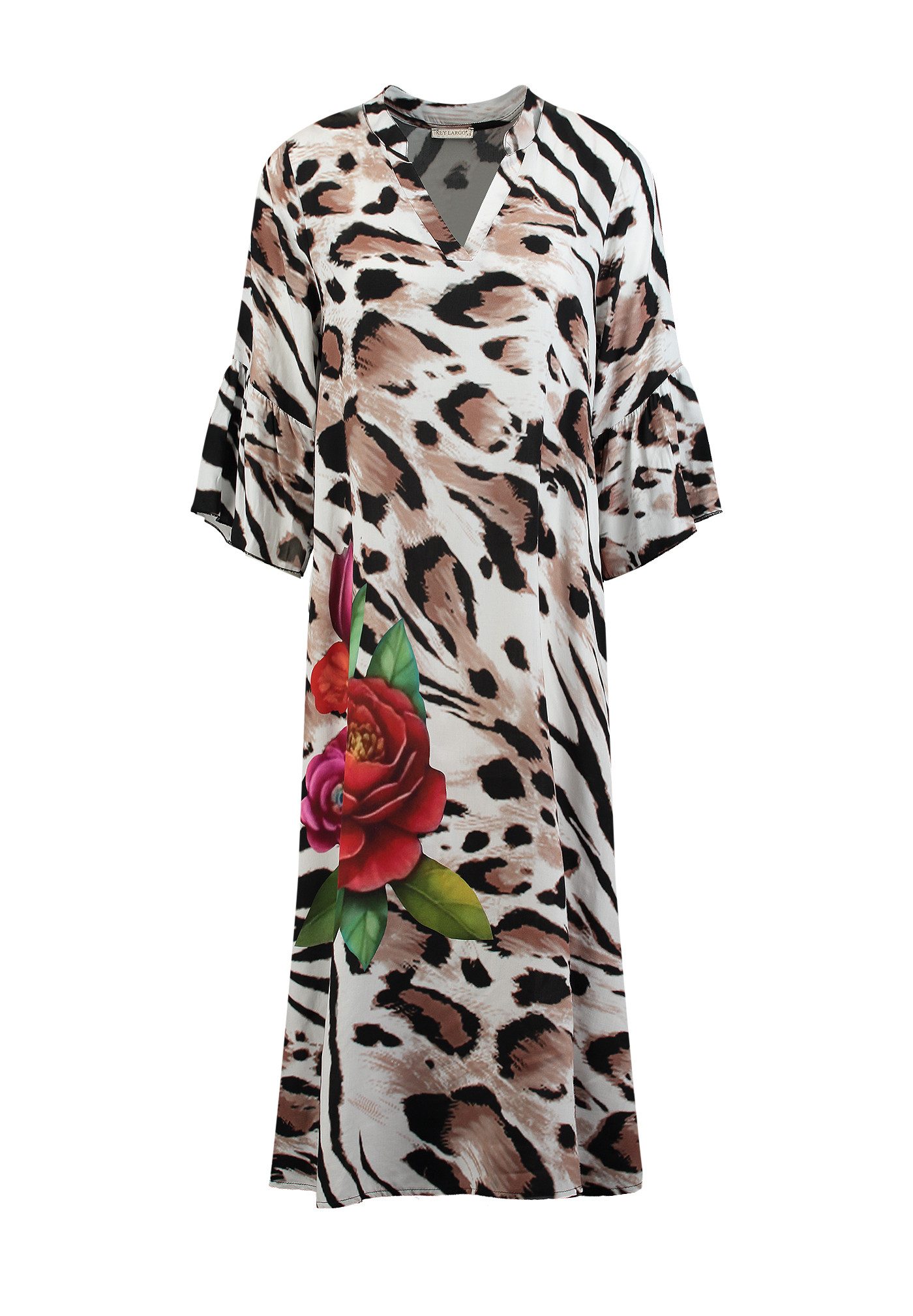 Key Largo Druckkleid WD MONOBROW v-neck (1-tlg) günstig online kaufen