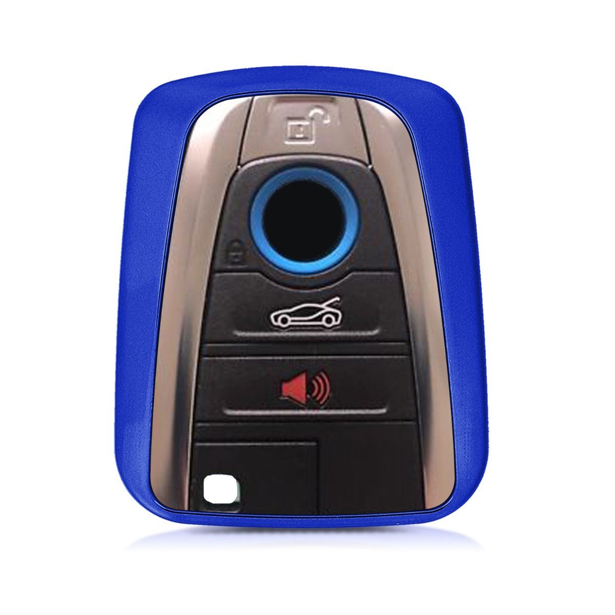 kwmobile Schlüsseltasche Autoschlüssel Hülle für BMW (1-tlg), TPU Schutzhülle Schlüsselhülle Cover für BMW