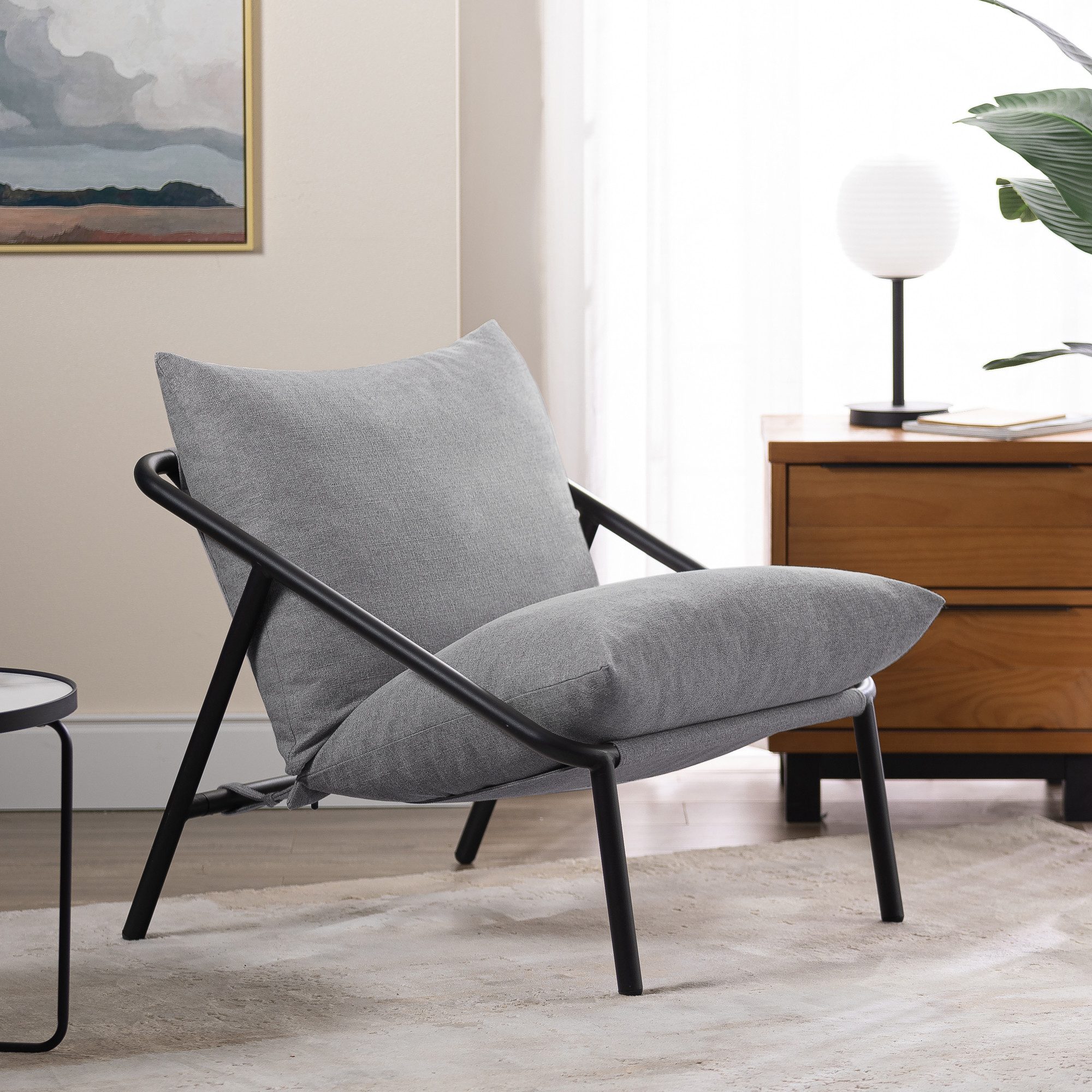 ZINUS Loungesessel Ada mit Metallgestell und günstig online kaufen