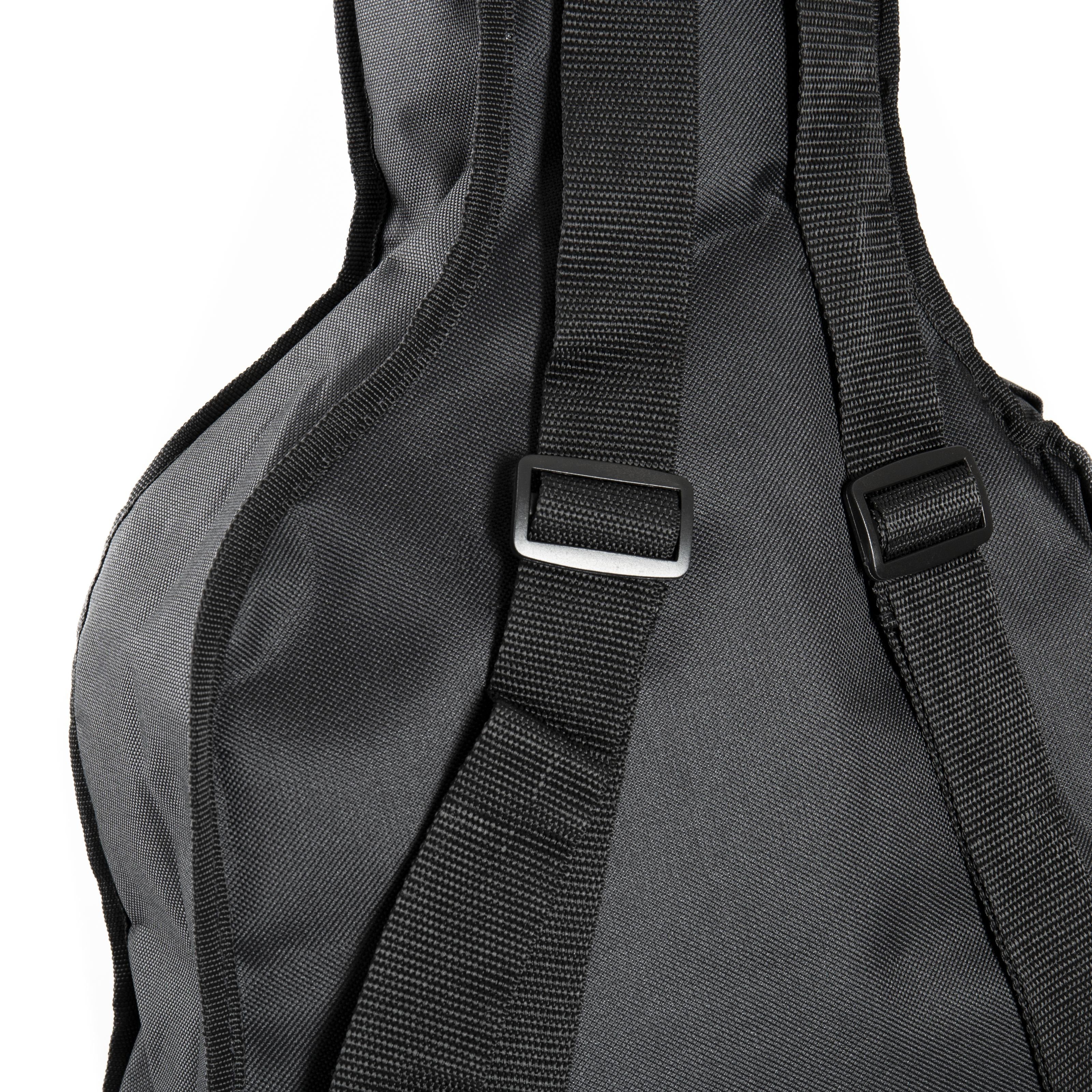 MUSIC STORE Gitarrentasche (Gigbag für Konzertgitarren 4/4 Größe Wasserabweisendes Nylon 5mm Polsterung Eco+ Classical Guitar Tasche, Gitarrenkoffer und Gitarrentaschen, Gitarrentasche Konzertgitarre), Gigbag Konzertgitarre, 4/4 Größe, Wasserabweisendes Nylon, Eco+