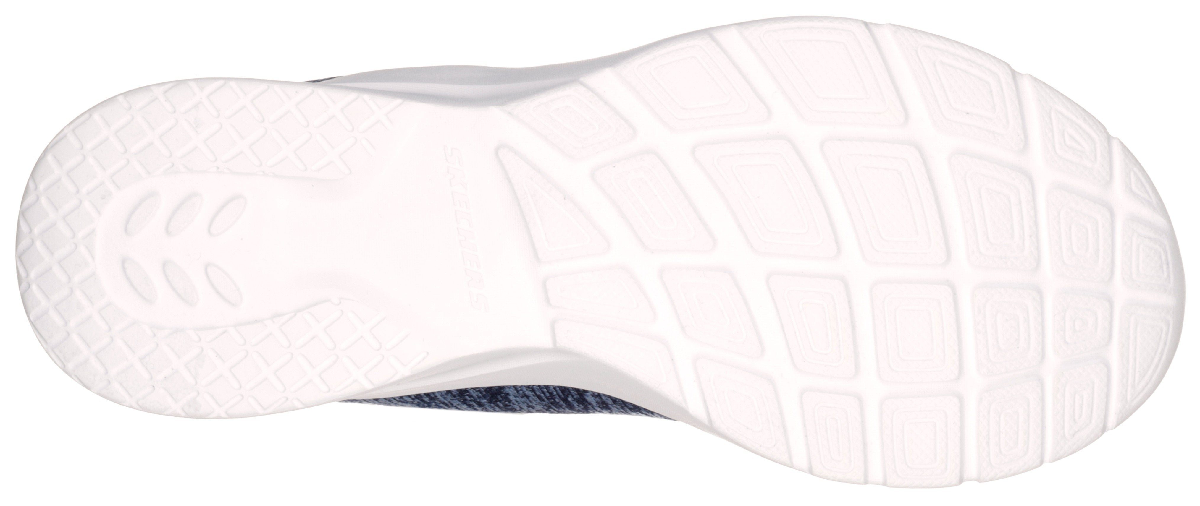 Maschinenwäsche FLASH A Skechers DYNAMIGHT Sneaker Slip-On 2.0-IN navy-rosa für geeignet