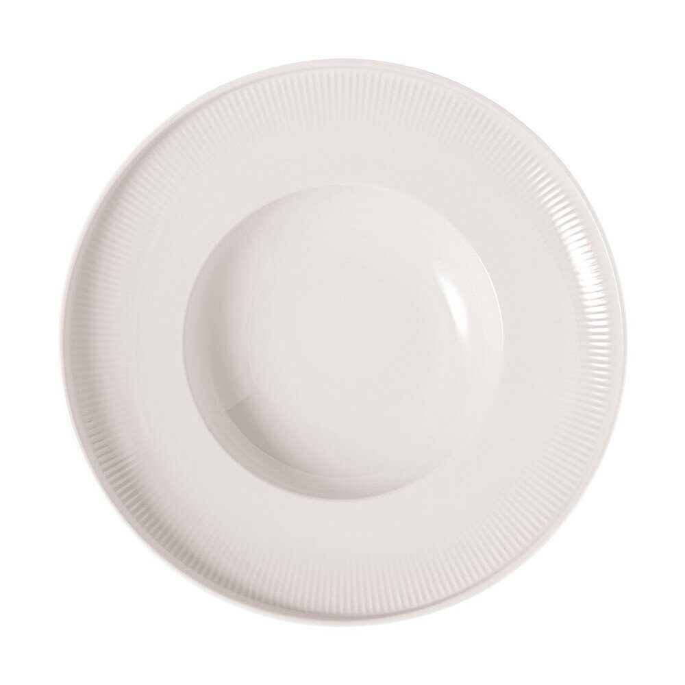 Villeroy & Boch Pastateller Pastateller 25 cm Afina, Schürze, 91,00cm, 100 % Bio-Baumwolle, grau