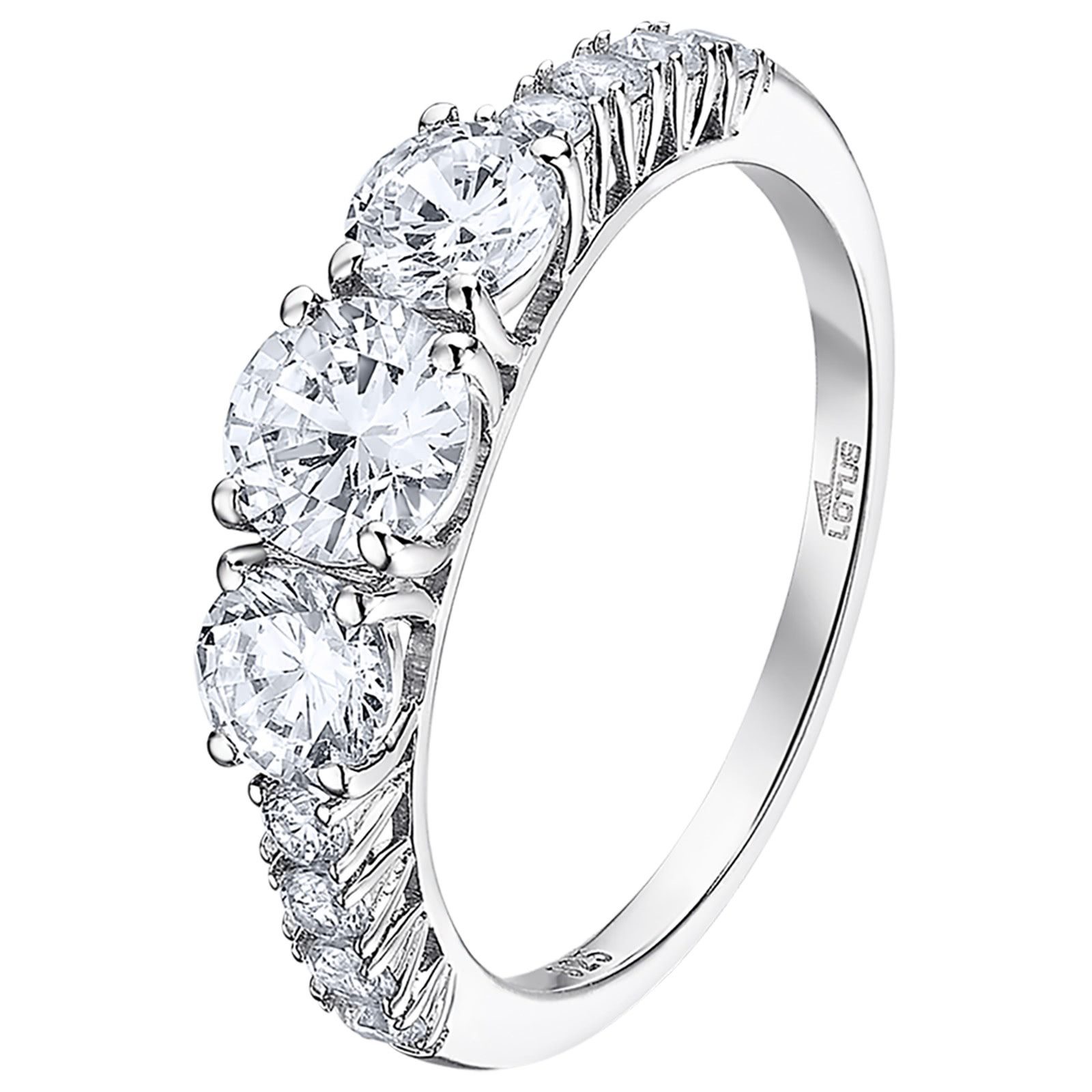 Silberring LOTUS Silver Ring 925 Silber Lotus