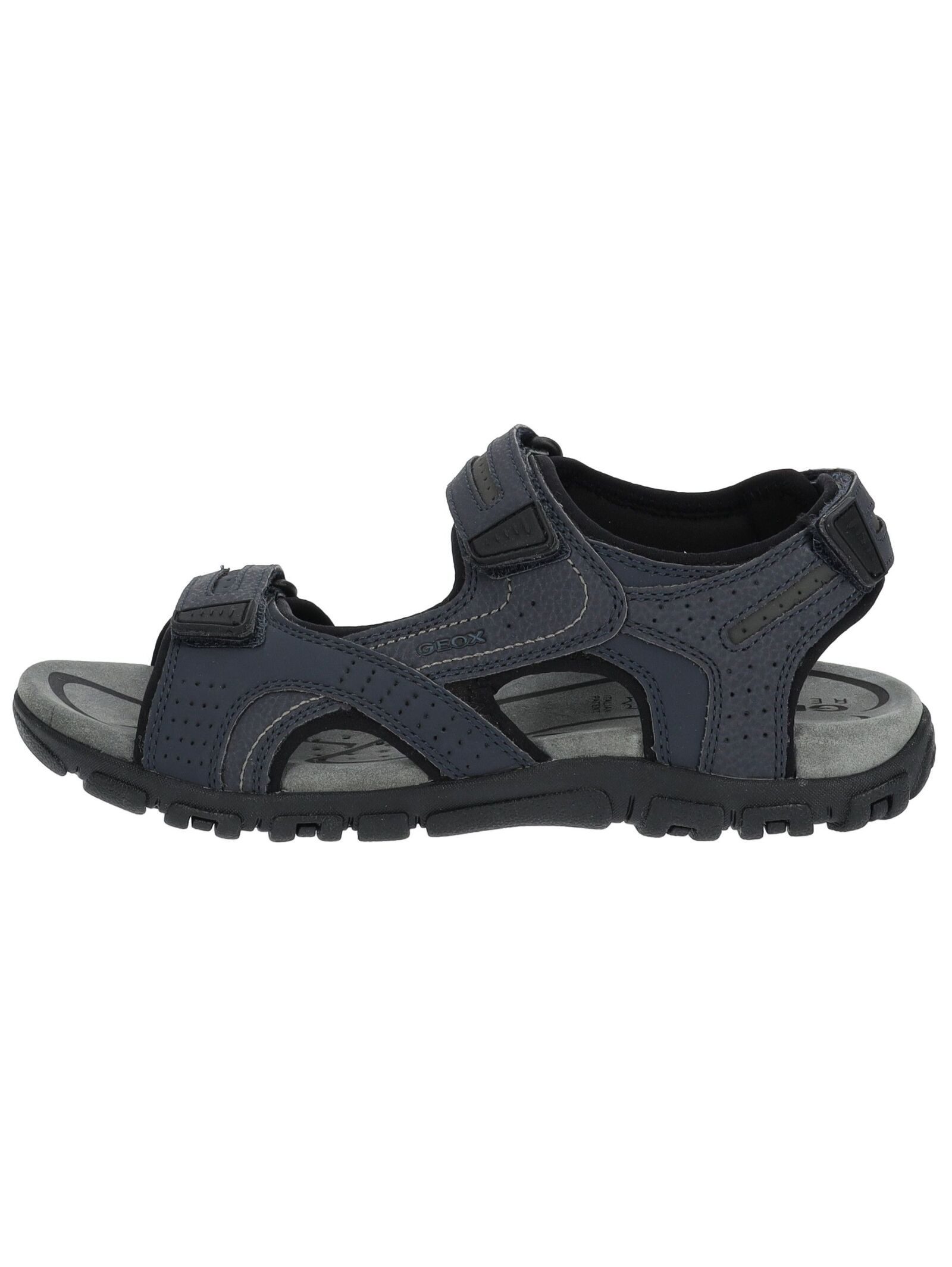 Geox Wanderschuhe Lederimitat Trekkingsandale günstig online kaufen
