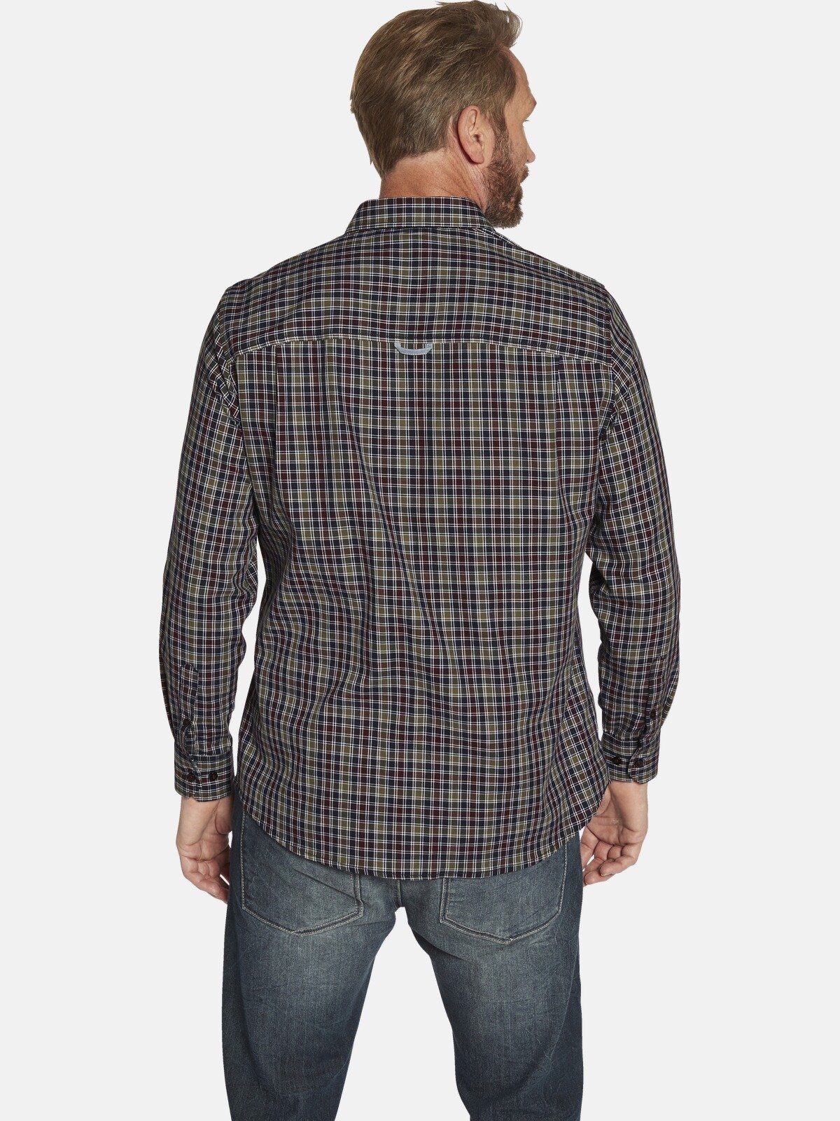 Jan Vanderstorm Langarmhemd OLEKSSON mit Brusttasche in Stickerei günstig online kaufen