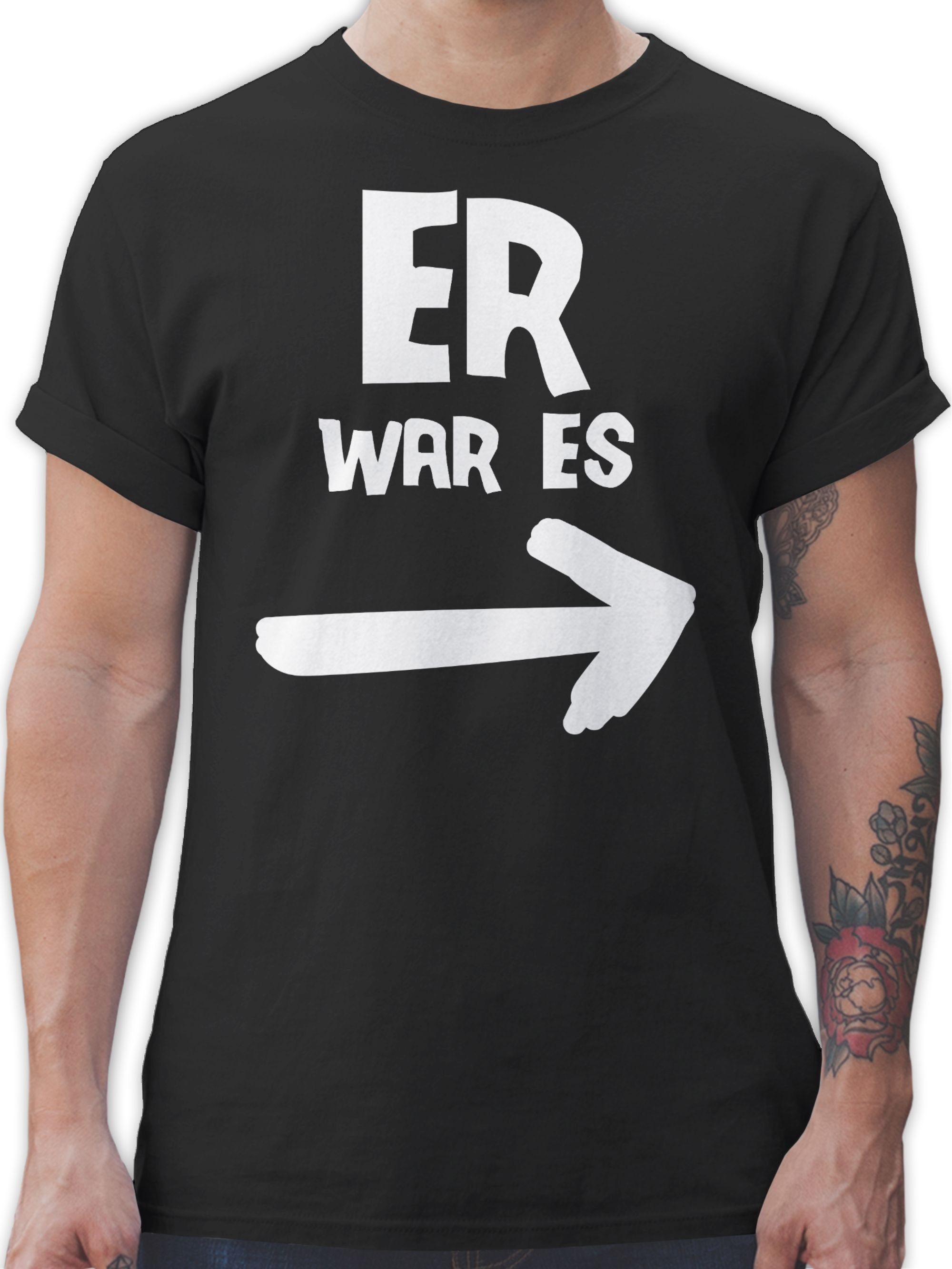T-Shirt Er war es