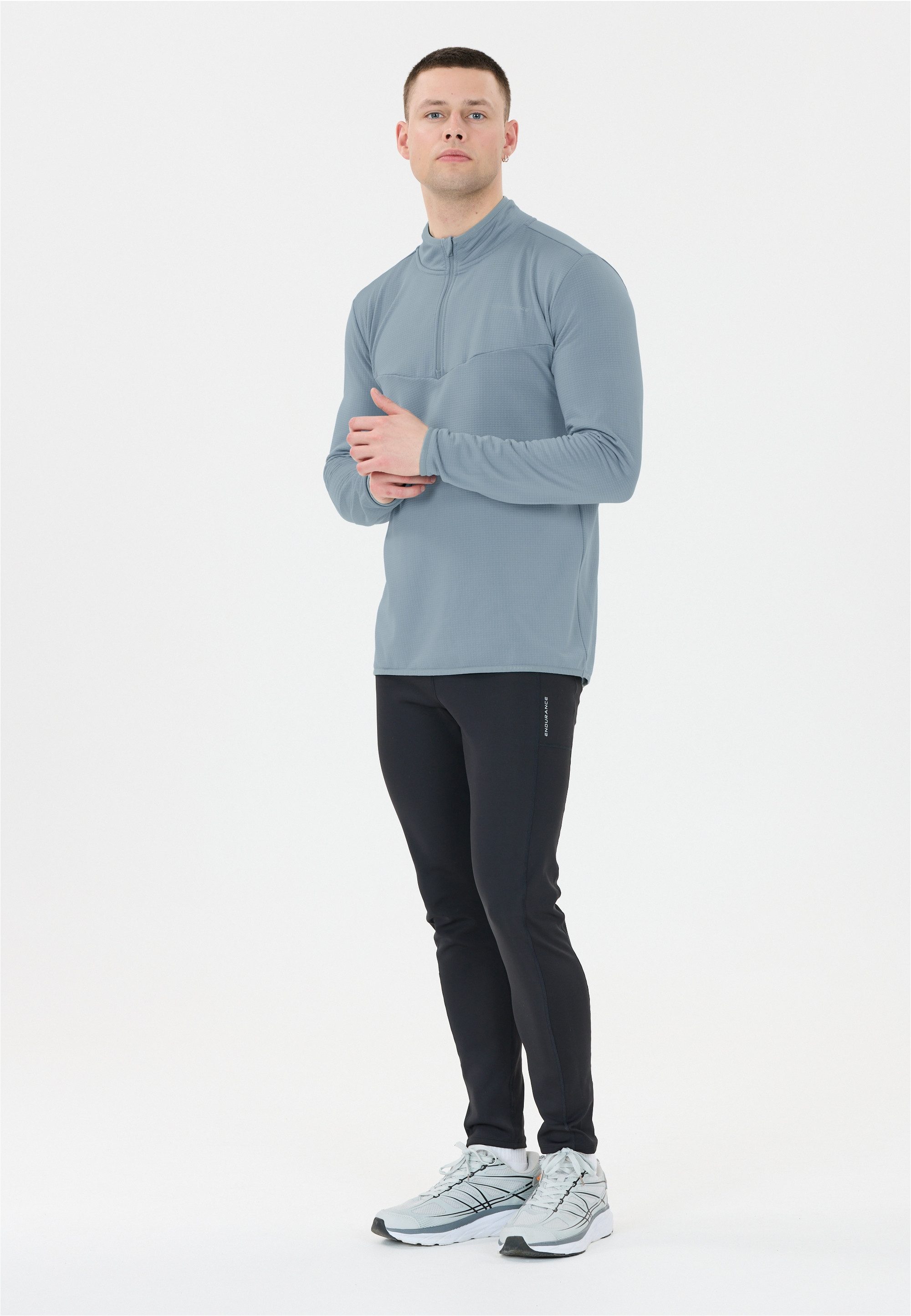 ENDURANCE Langarmshirt LEDGER (1-tlg) mit sportlichen Funktionen