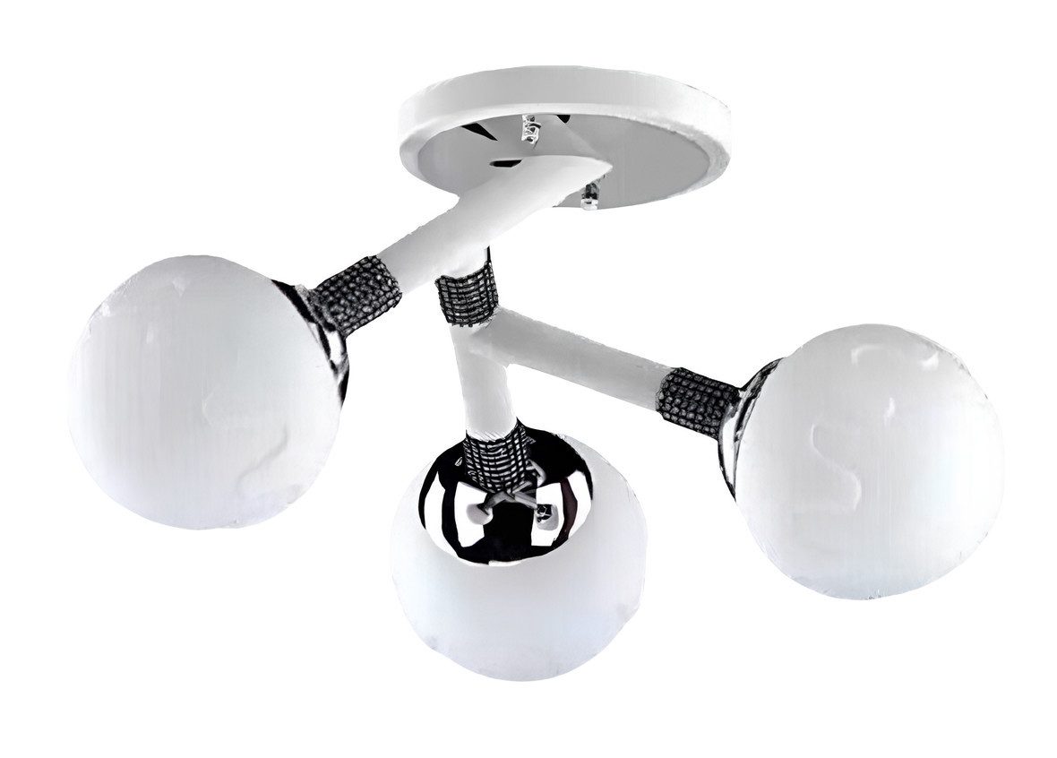 Xlmoebel Deckenleuchte Kugelleuchte aus Metall in elegantem Design für stilvolle Räume, Hergestellt in Europa