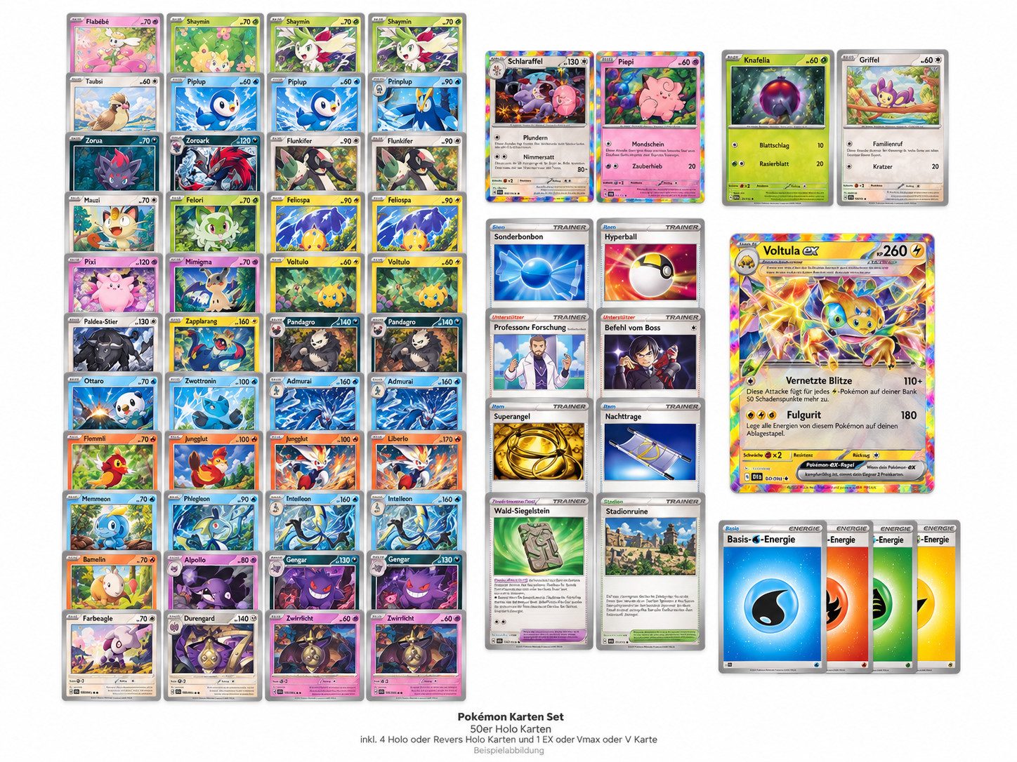 POKÉMON Sammelkarte Pokémon Karten Deutsch – Reverse Holo, EX, Booster & Bulk von POKÉMON