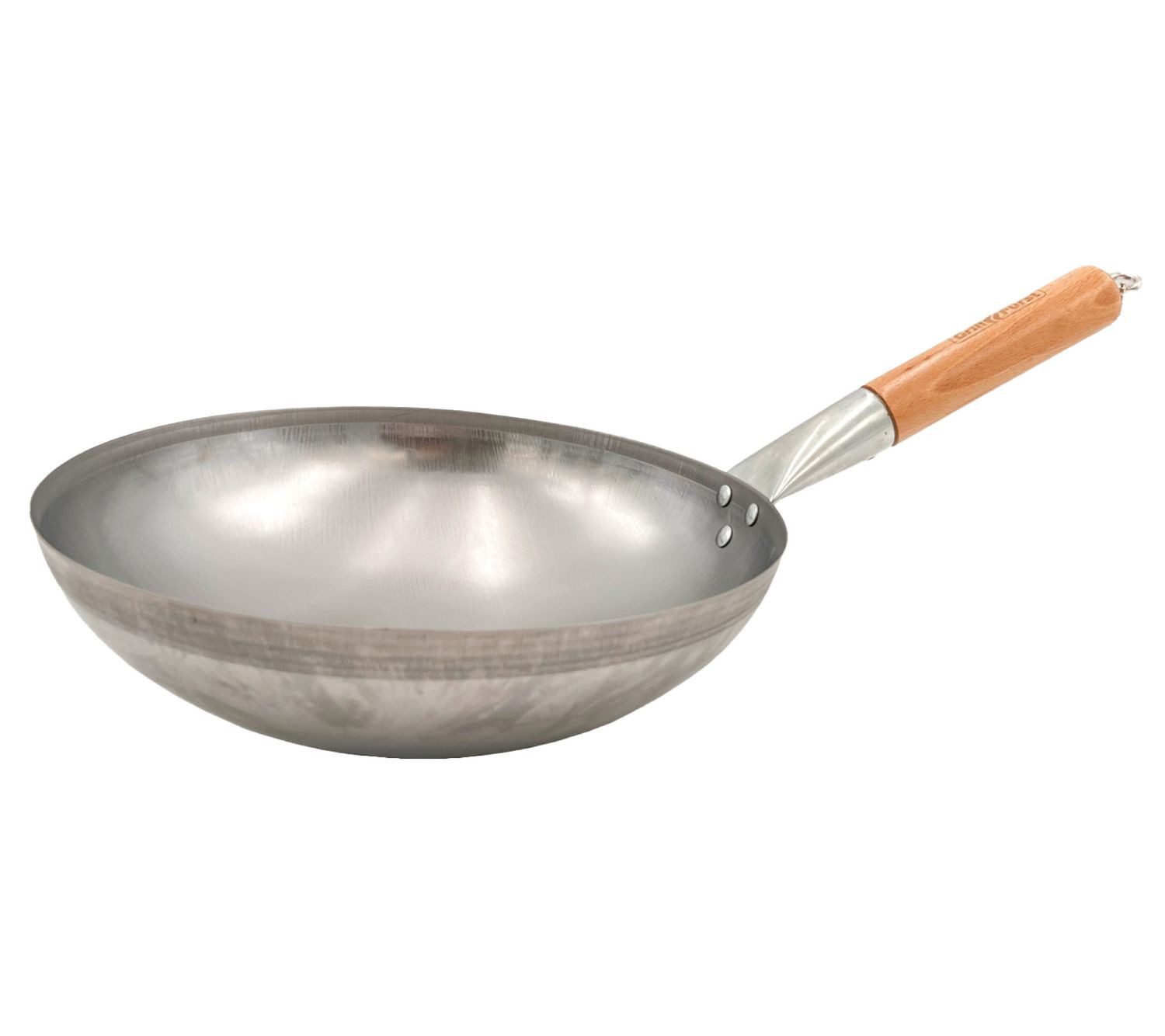 Grillfürst Wok Grillfürst Edelstahl Wok Ø 30 cm