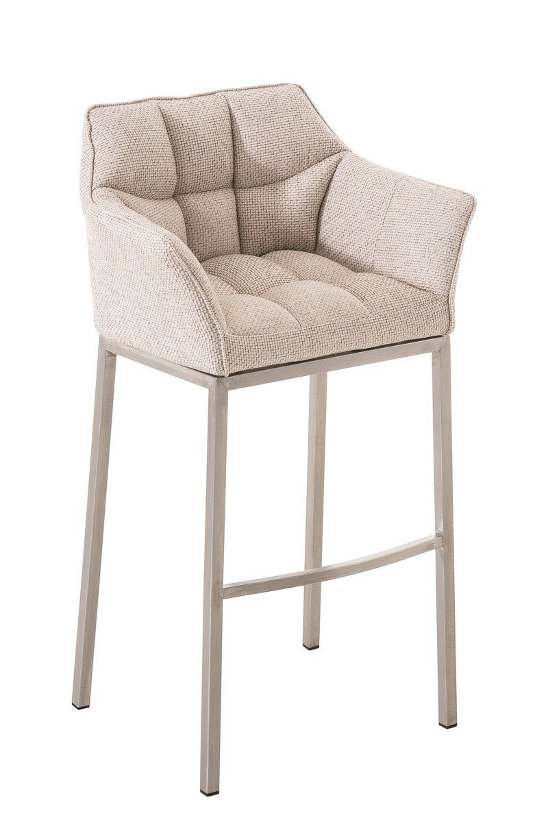 Barhocker Barhocker Damaso E Stoff mit 4-Fuß Gestell