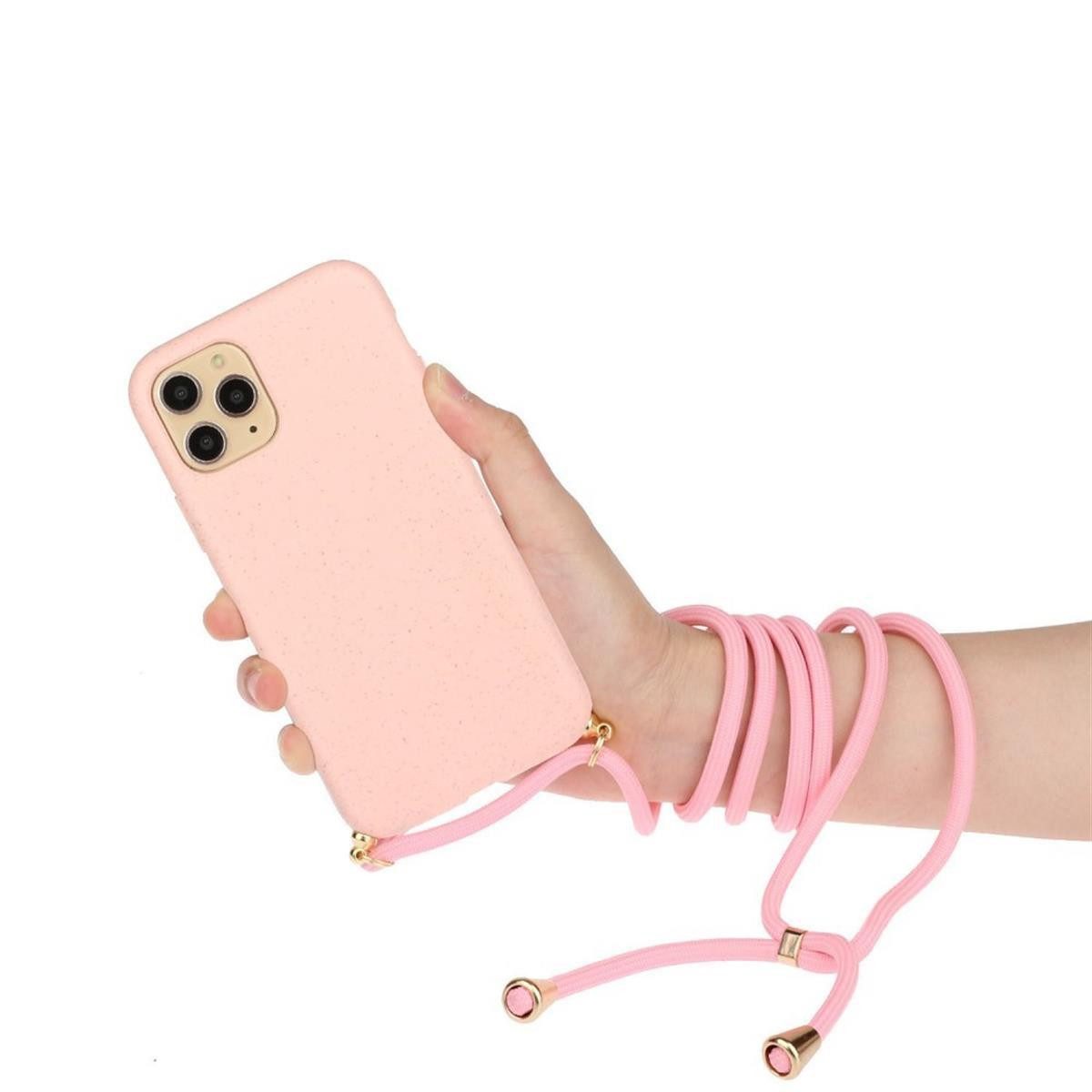 CoverKingz Handyhülle Hülle für Apple iPhone 12 Pro Max Handyhülle Band Handy Kette Cover