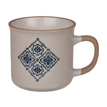 Out of the Blue Tasse Tasse 3er Set verschiedene Muster weiß/blau