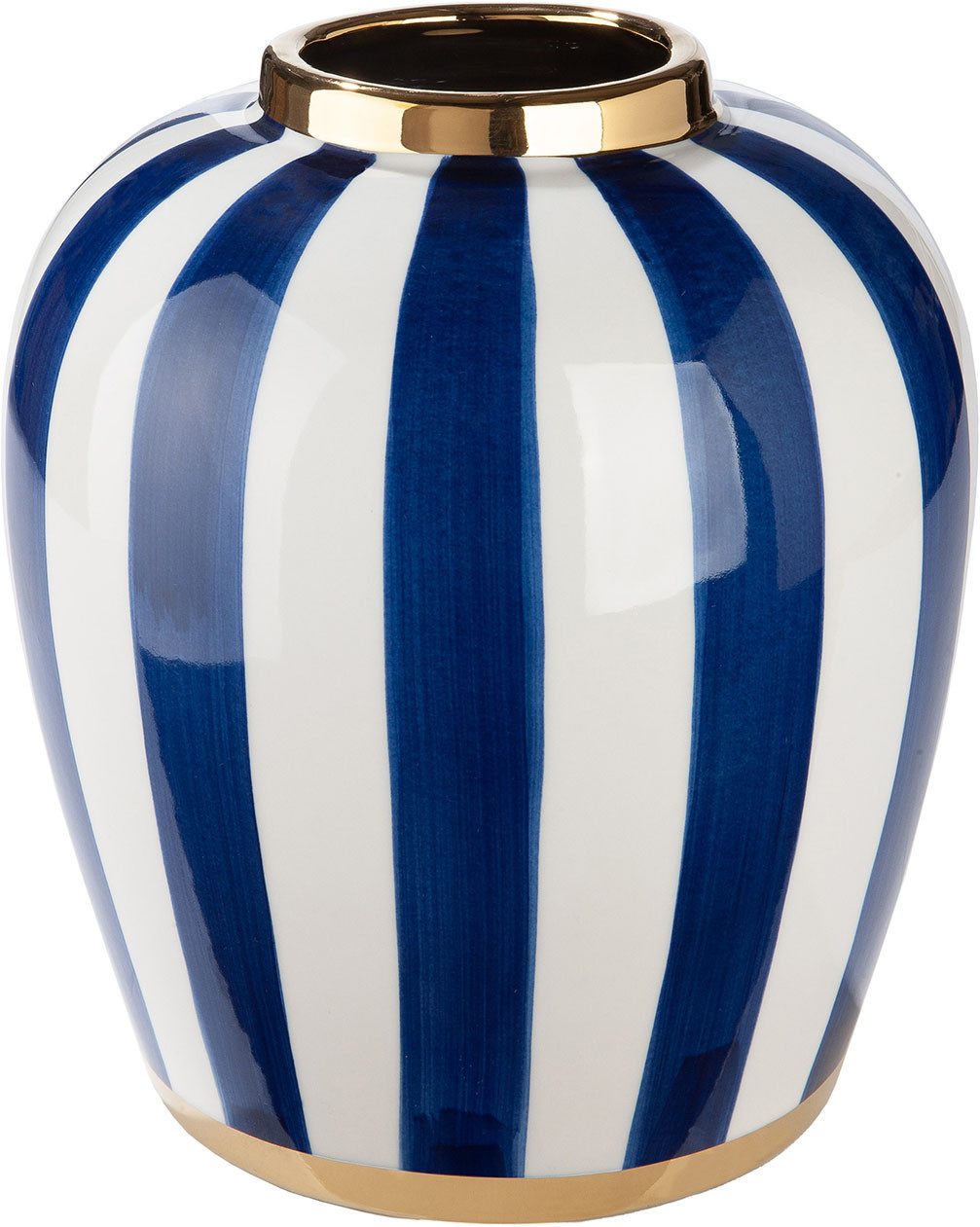 GILDE Tischvase Vase bauchig Elio