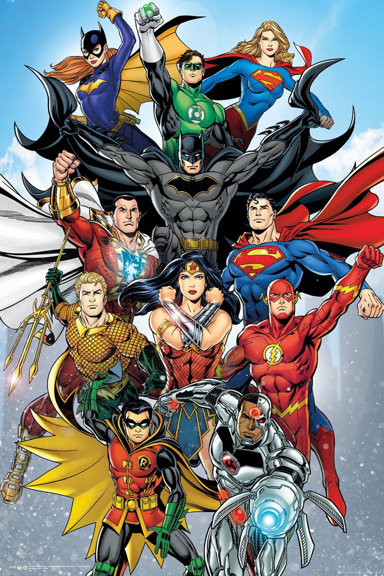 Poster DC Comic - Poster - Rebirth