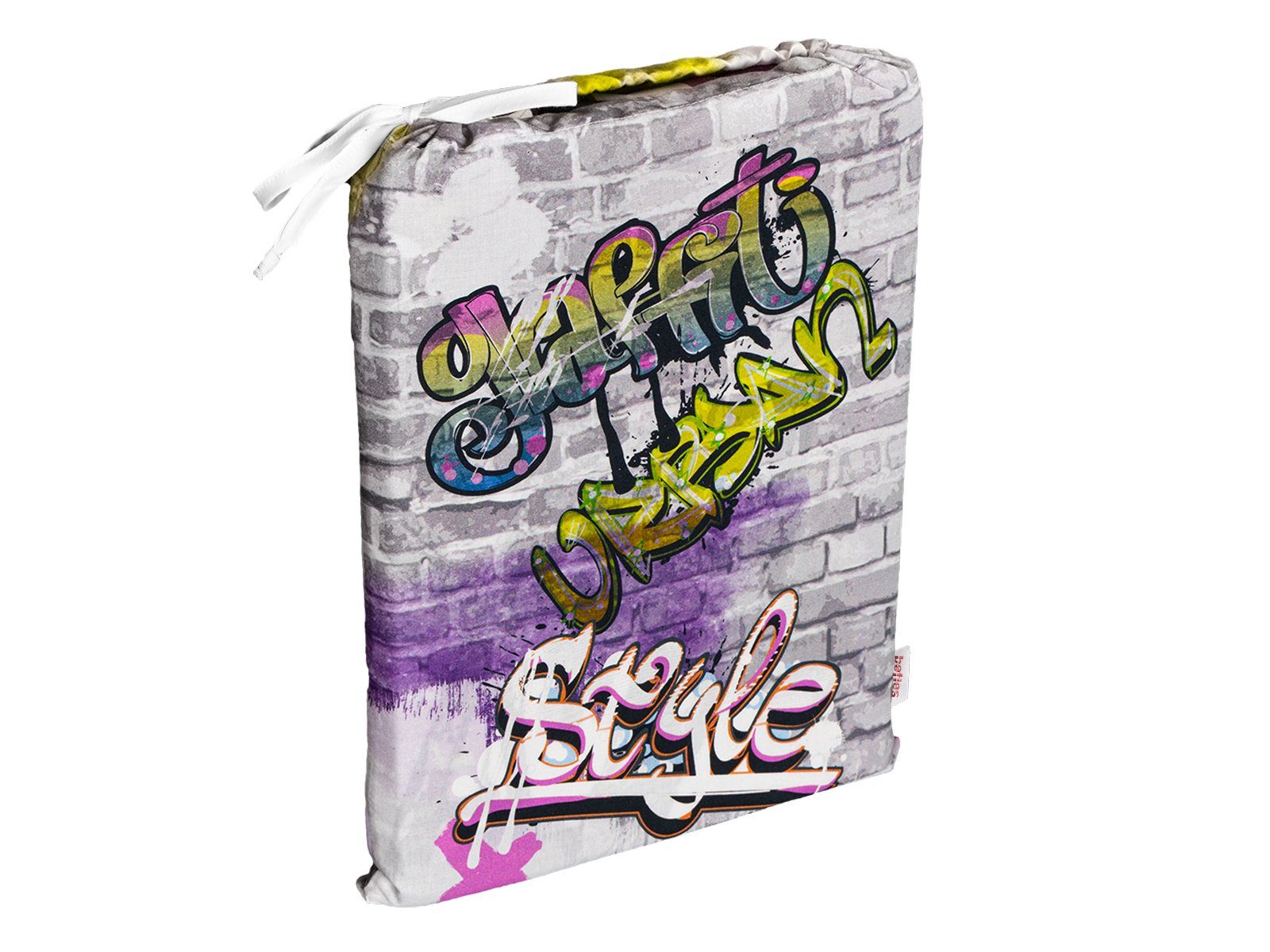 beties Jugendbettwäsche Graffiti, 100% feinste Baumwolle, günstig online kaufen