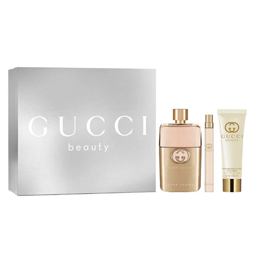 GUCCI Eau de Parfum Set Guilty Edp 90ml Body 75ml Edp 10ml@