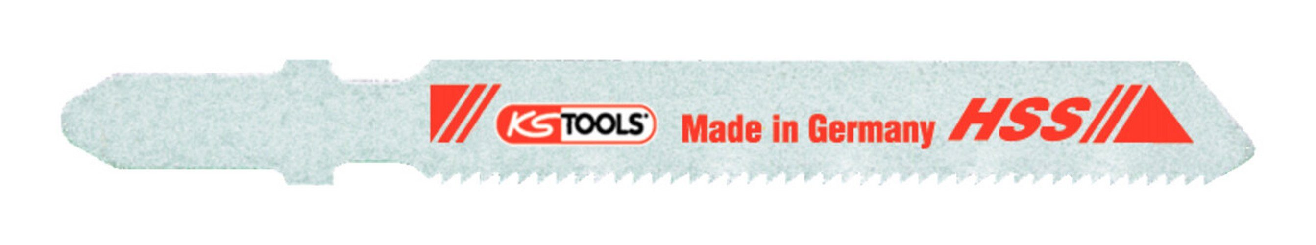 KS Tools Stichsägeblatt (5 Stück), HSS, 0,9 mm, T118A, 5er Pack
