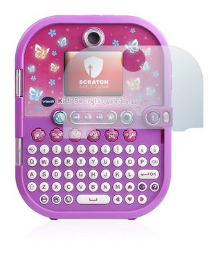 upscreen Schutzfolie für Vtech Kidisecrets Selfie Journal, Displayschutzfolie, Folie klar Anti-Scratch Anti-Fingerprint