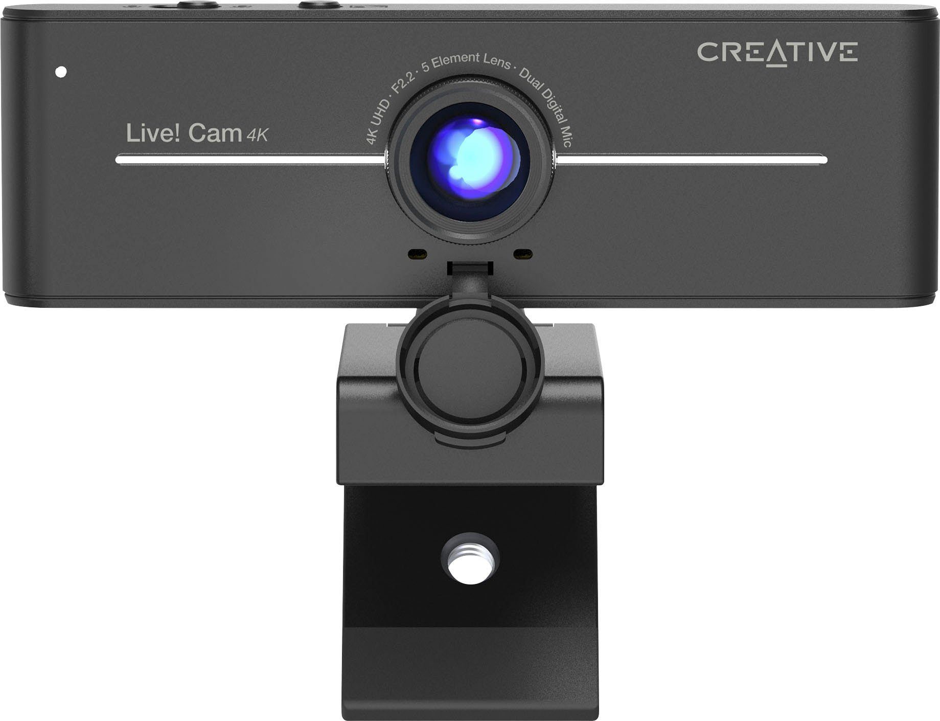 Creative Live! Cam Sync V3 Webcam (QHD, 4K), Auflösung: UHD 2160p @ 25fps /  QHD 1440p @ 25fps / FHD 1080p @ 40fps