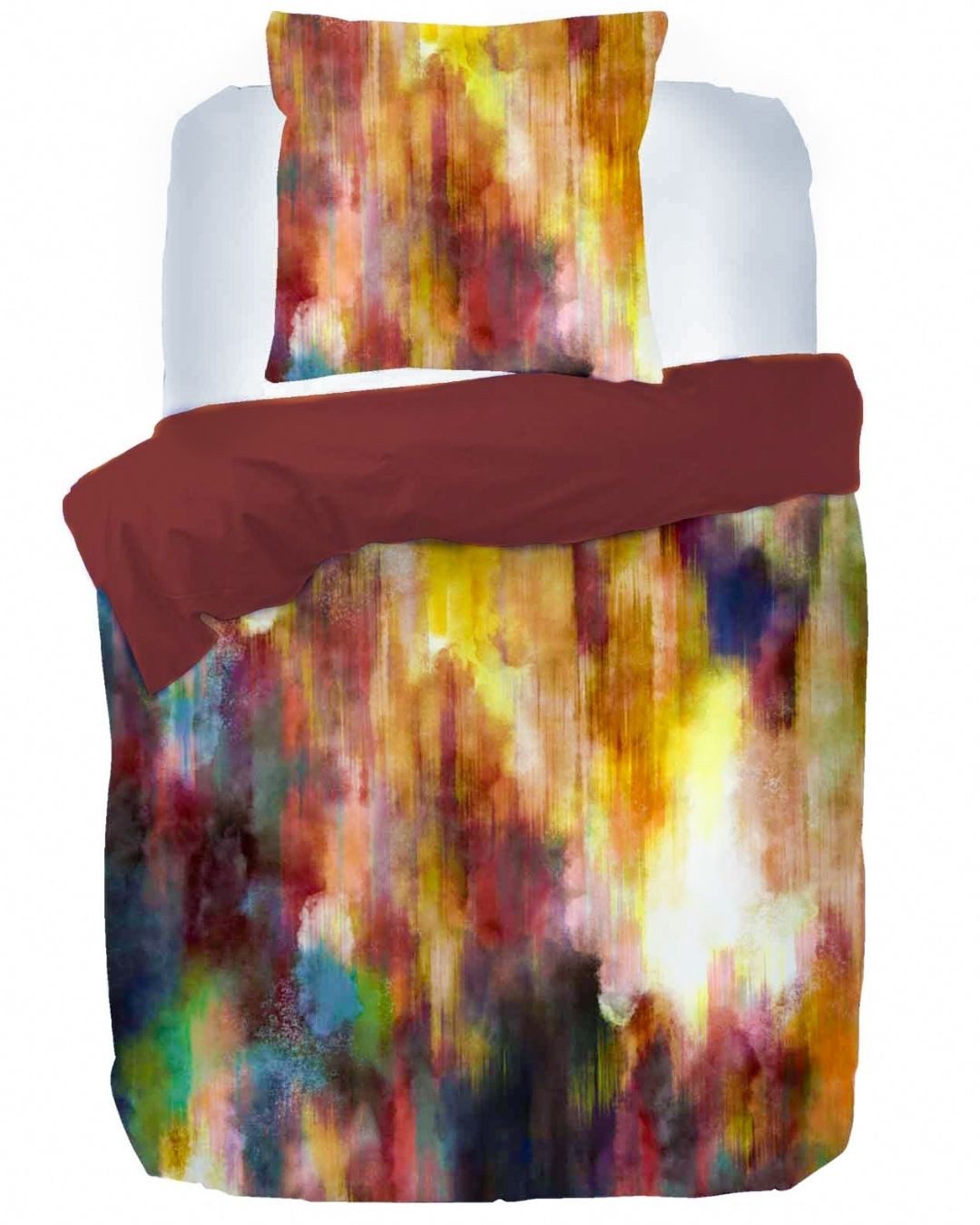 Kayori Bettwäsche Jobu, Mako-Satin, 2 teilig, 100% reiner Bio-Baumwoll-Satin