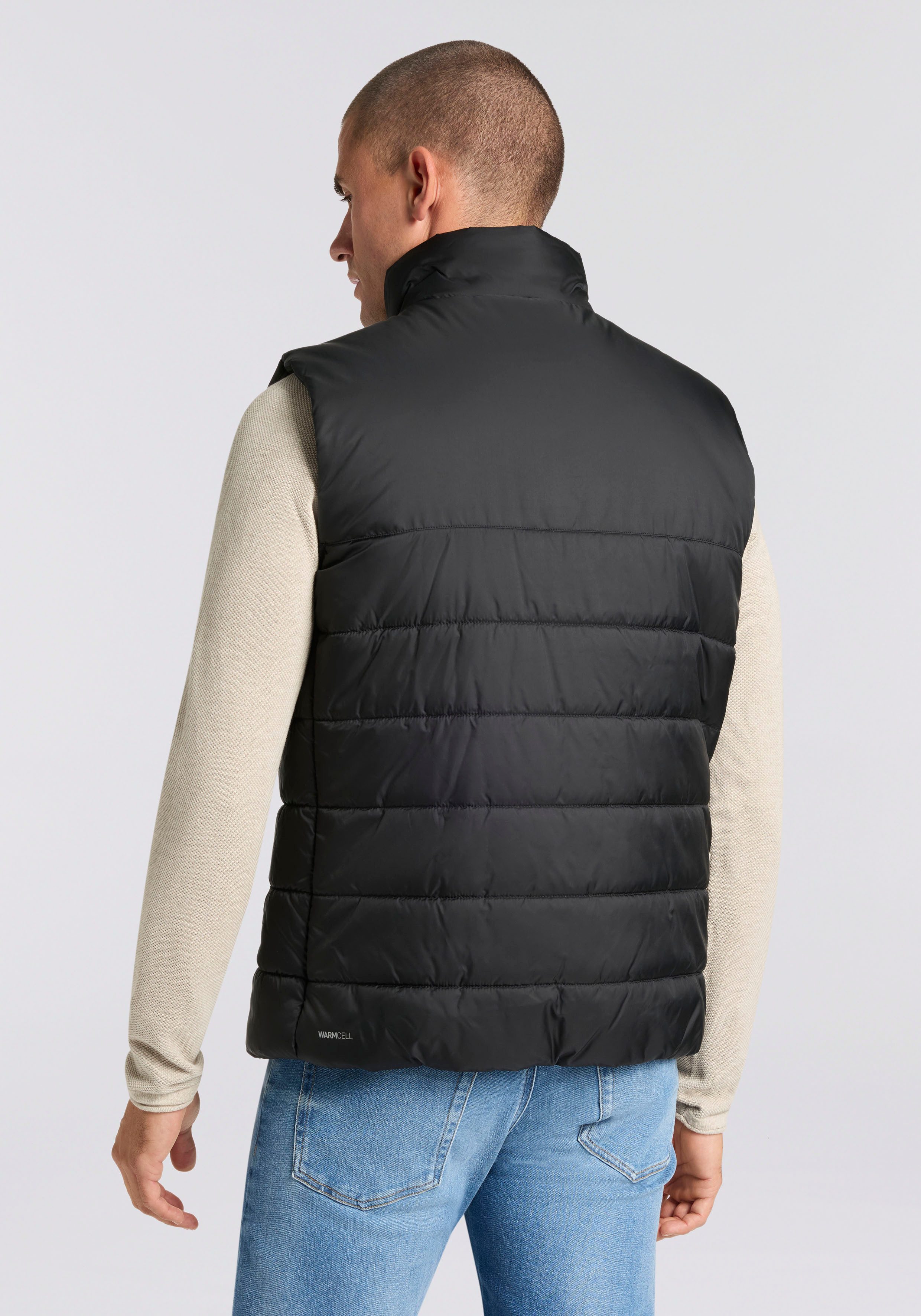 PUMA Winterjacke ESS PADDED VEST mit sportlichem Stil, warm durch WarmCELL-Technologie