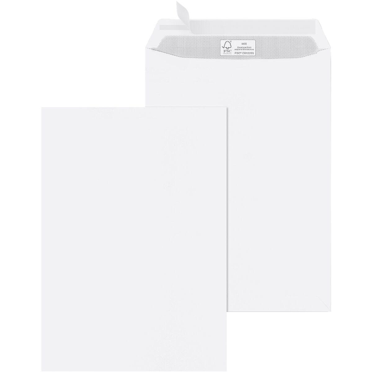 MAILMEDIA Briefumschlag, Format C4, 32,4/22,9 cm, ohne Fenster