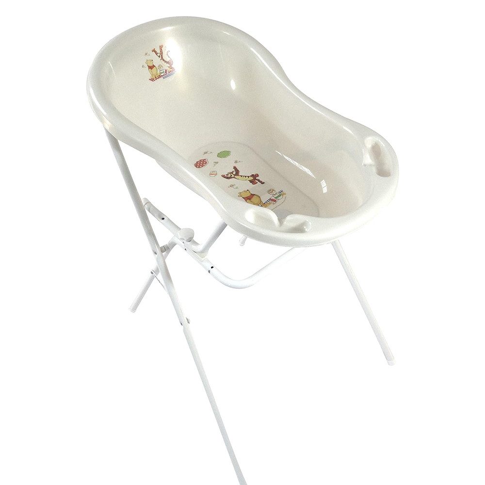 Babybadewanne Badewanne 84 cm Winnie Pooh + Badewannenständer