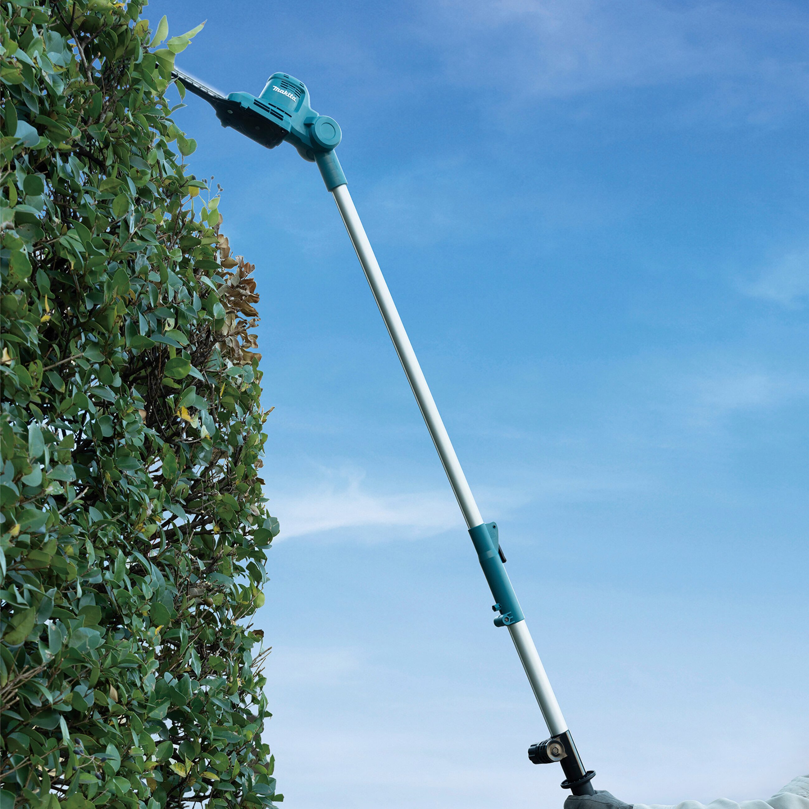 Makita Akku-Heckenschere DUN461WZ, 46 cm Schnittlänge, 18V LXT, ohne Akku und Ladegerät, mit Teleskop
